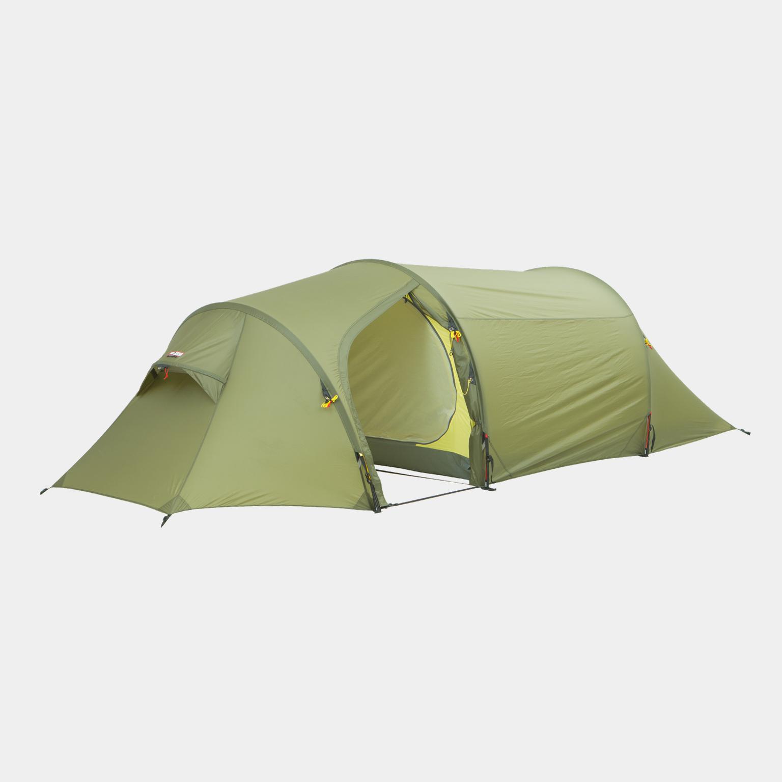 Fjellheimen Pro 4 Camp, Tente Tunnel – Vert