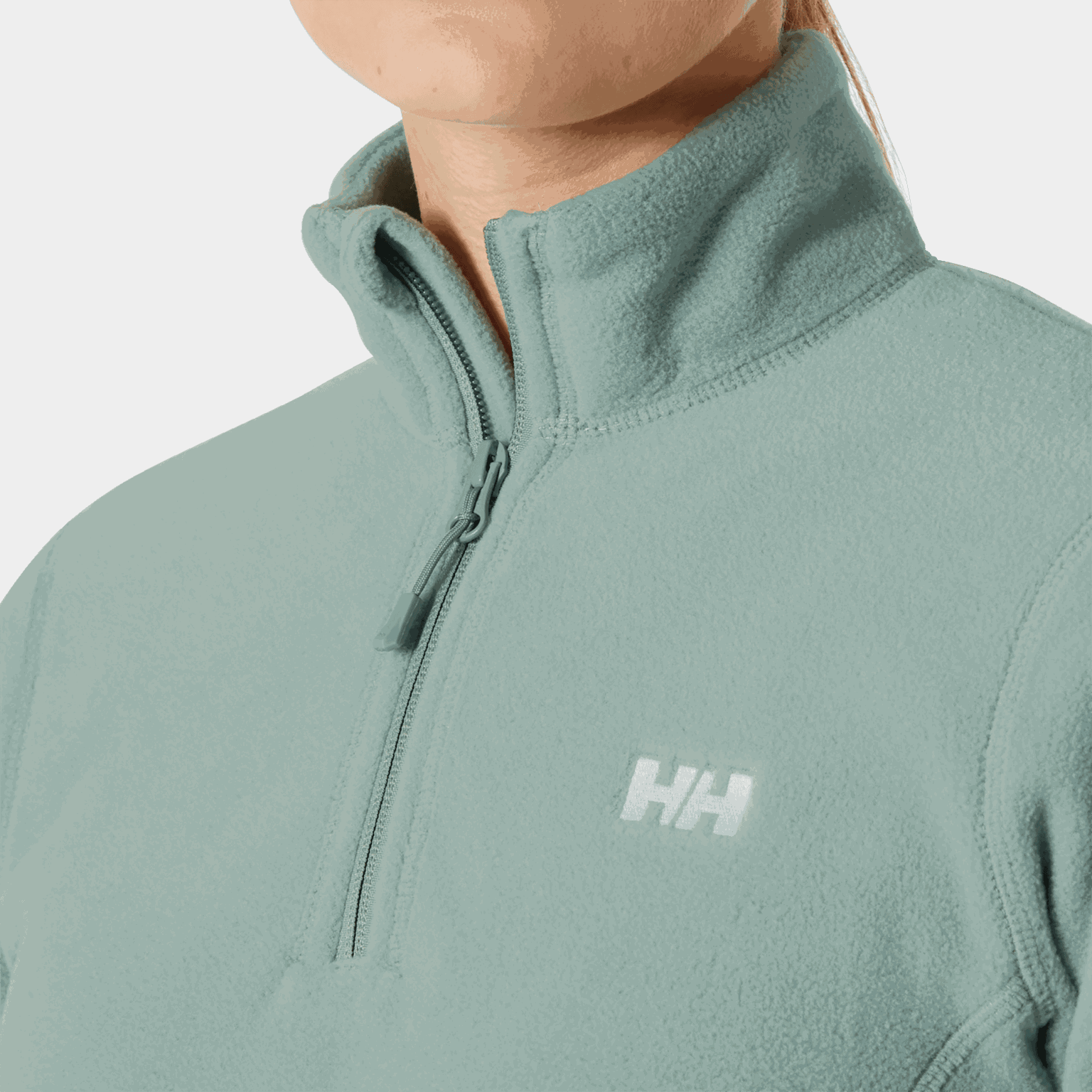 Dames Daybreaker fleecejack met halve rits, fleece trui.