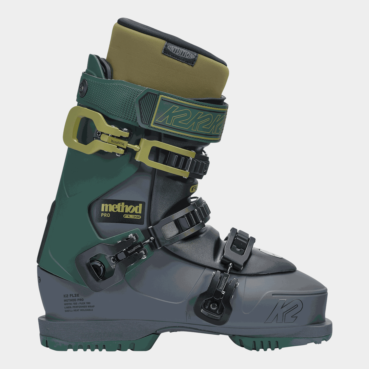 Botas de esqui masculinas Method Pro 24/25 - Multicoloridas