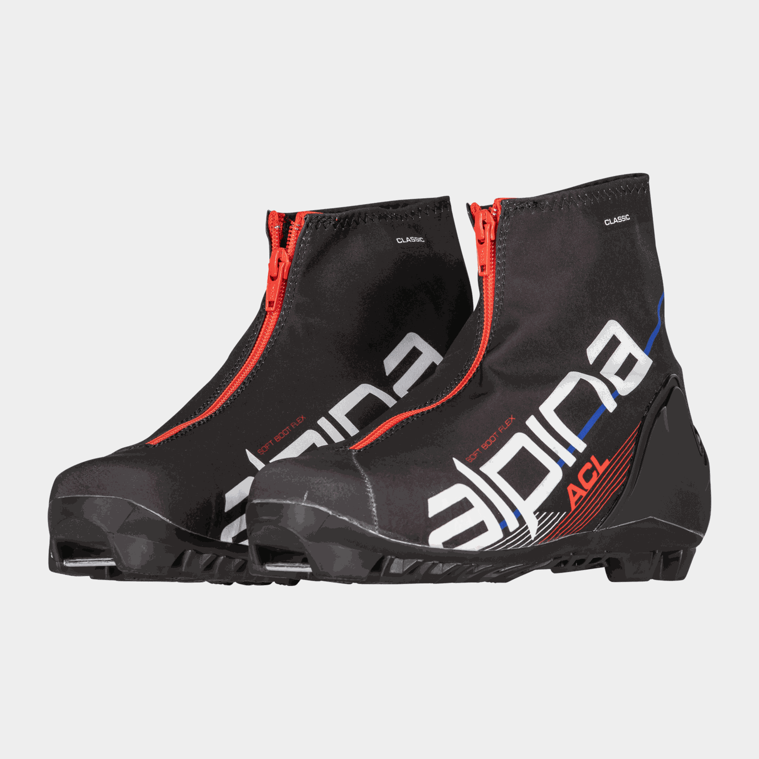 Tênis ACL Classic XC, modelo unissex clássico com mangas compridas - Preto