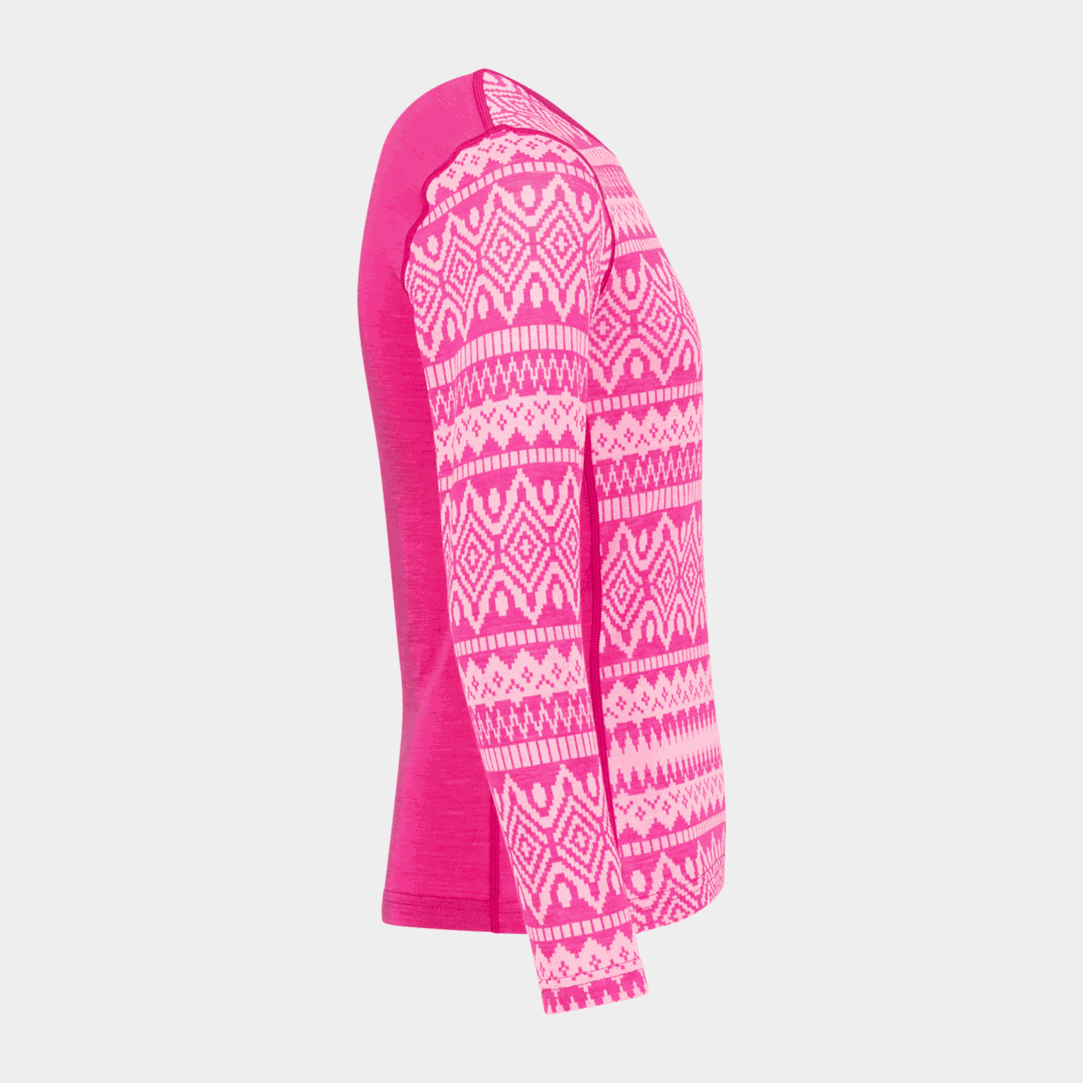  Roupa íntima de lã Agnes, tamanho infantil - rosa