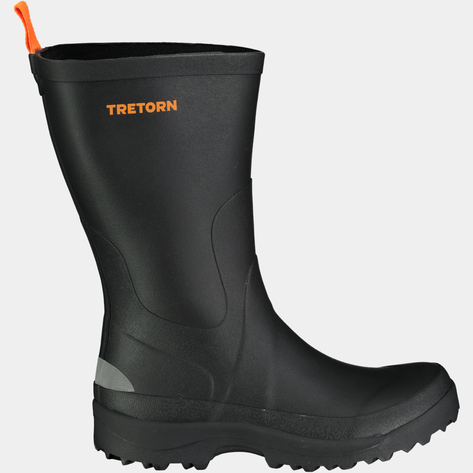  Botas de borracha unissex Akita - pretas