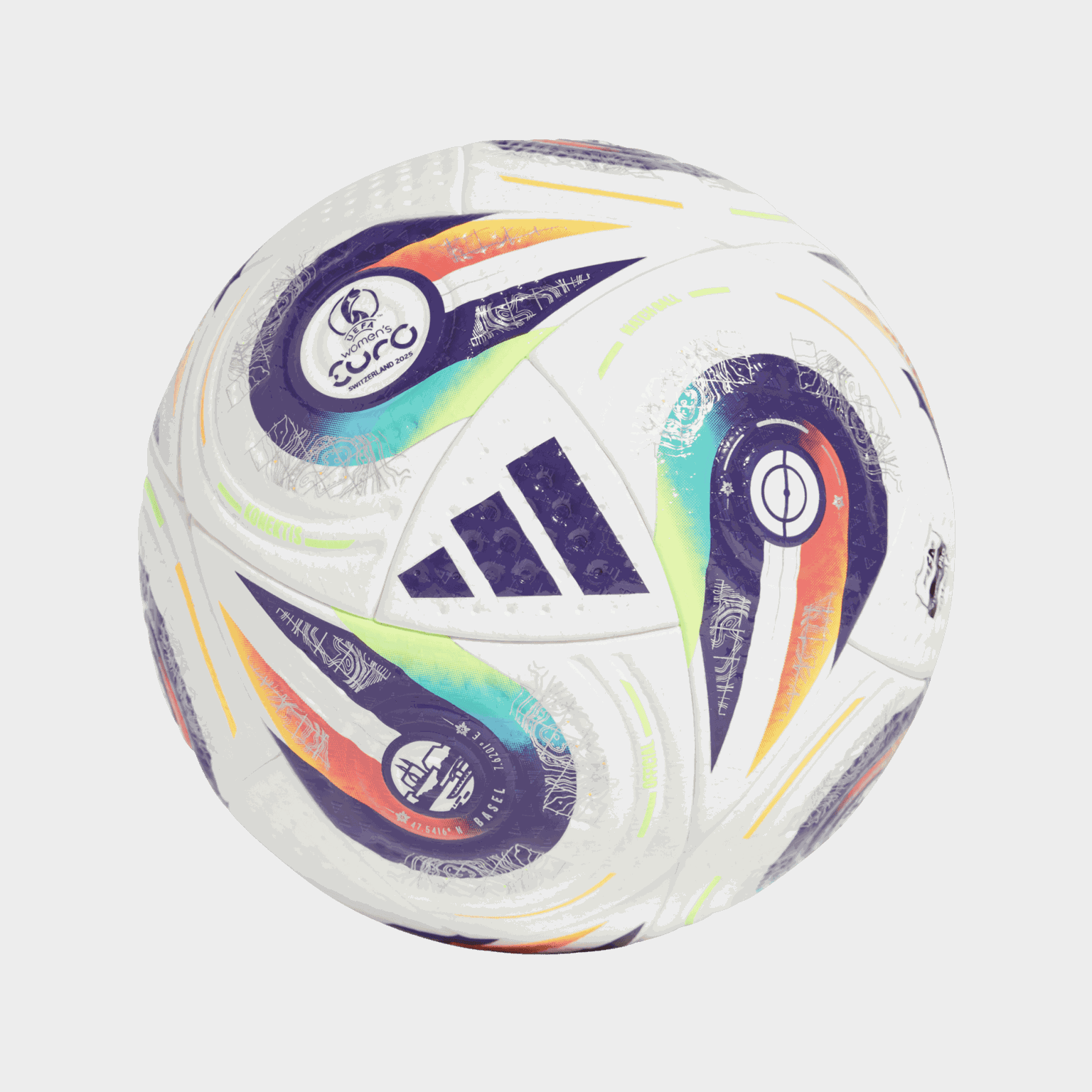  EURO25 PRO, fotbal - bílý