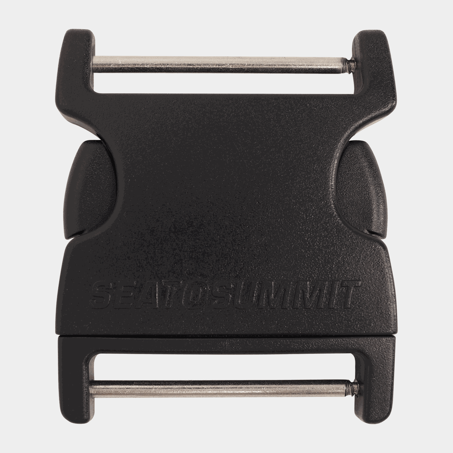 Buckle 50Mm Side Release 2-Pin, reserveklips - Svart