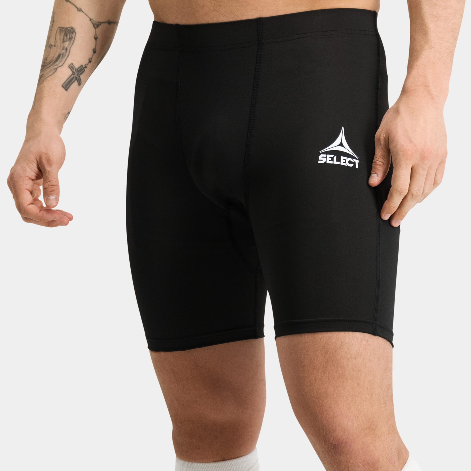 Calções técnicos masculinos, calções de treino