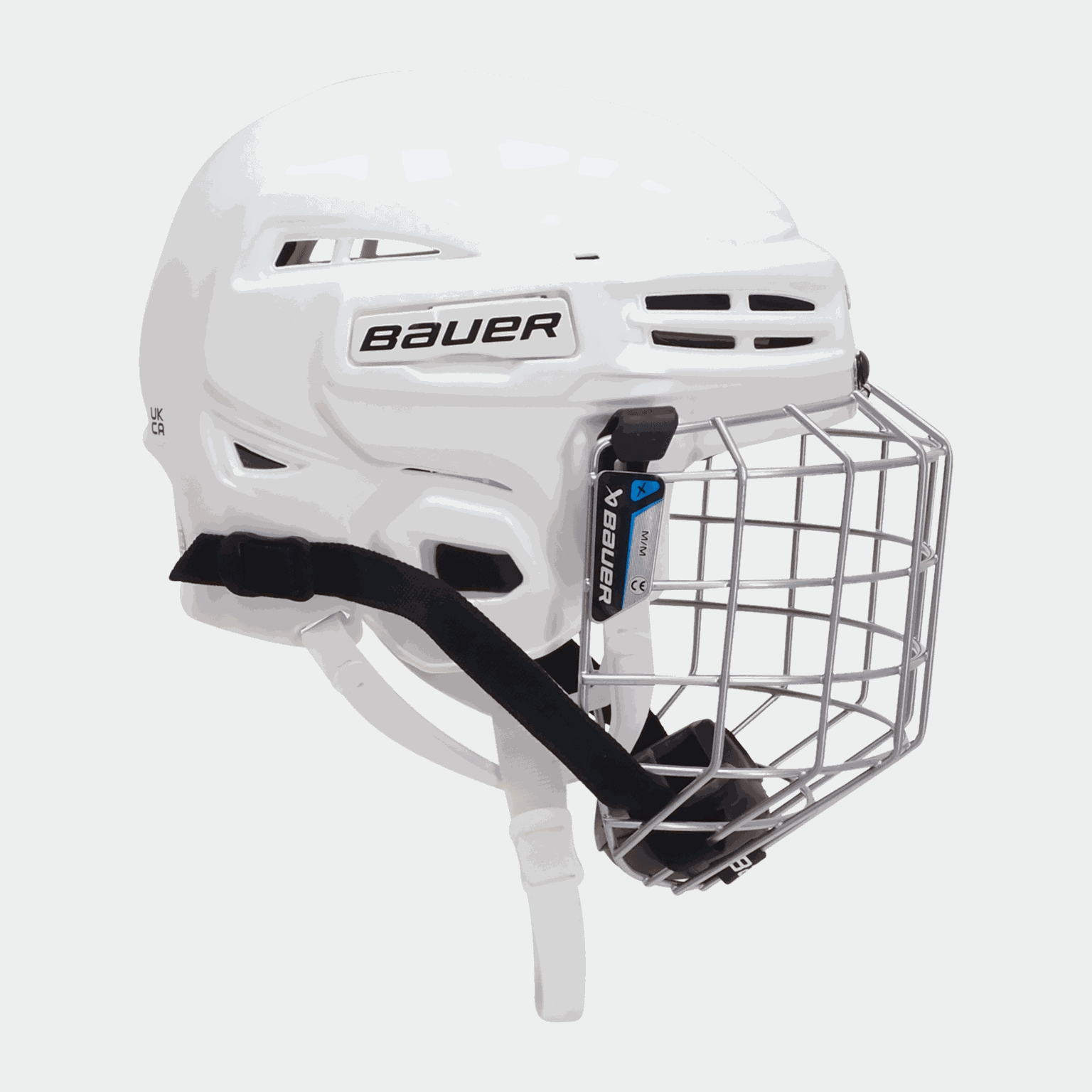  S24 IMS 5.0 hockeyhelm, CTC 24/25 combinatie, volwassenenmaat – wit