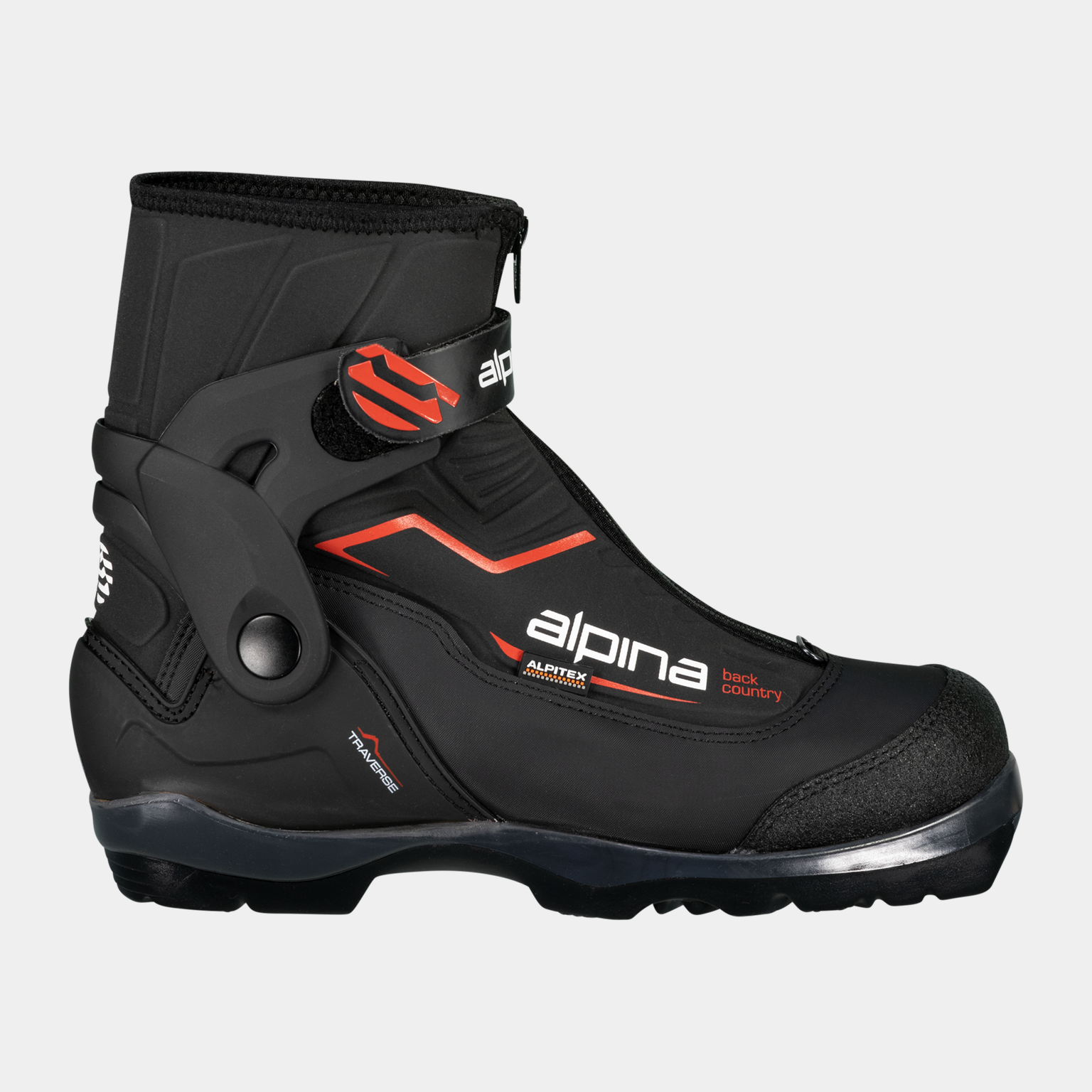 Botas de esqui e montanhismo unissex BC Boots Traverse 24/25 - pretas