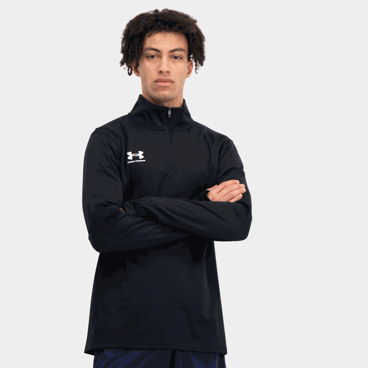 Challenger Midlayer, treningsgenser, herre - Svart