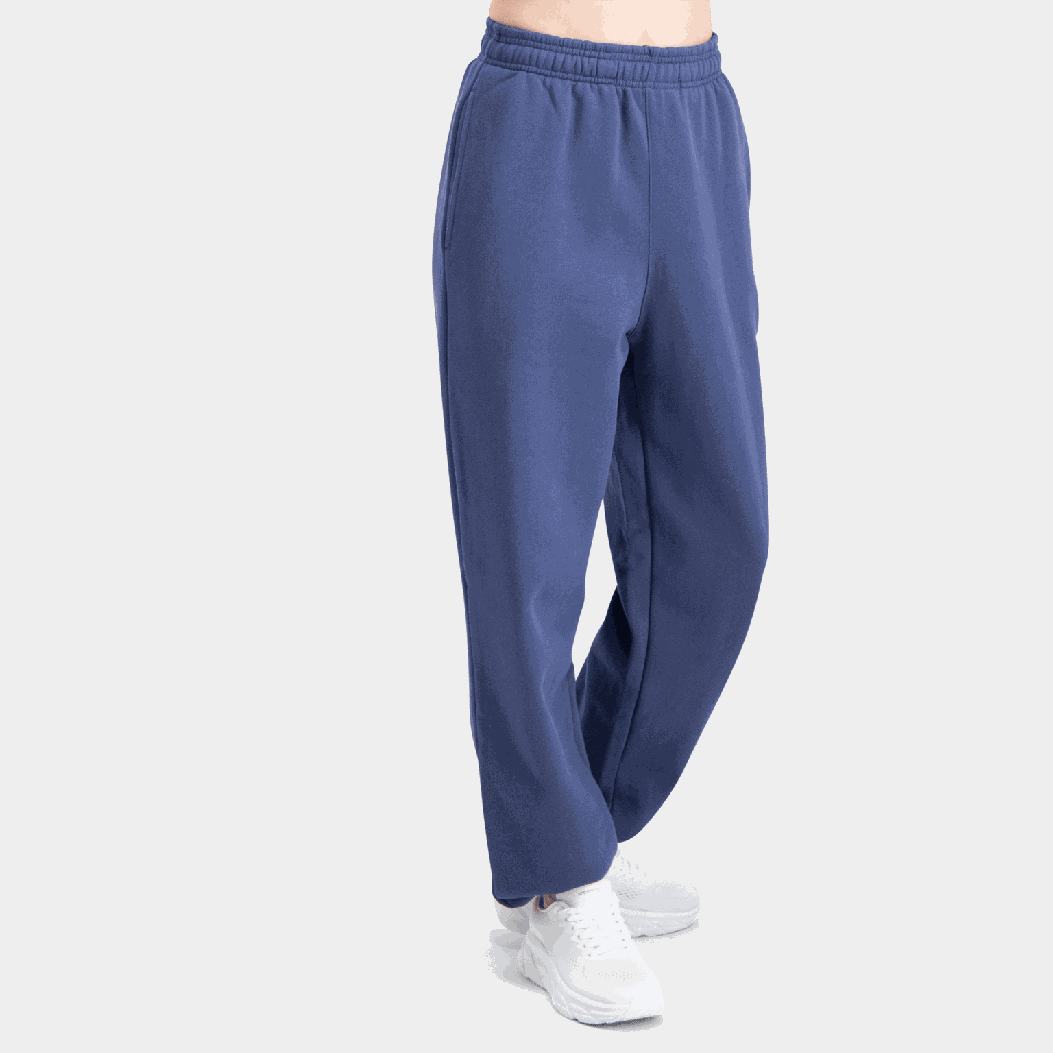 Studio Oversized Pants, joggebukse, dame - Blå