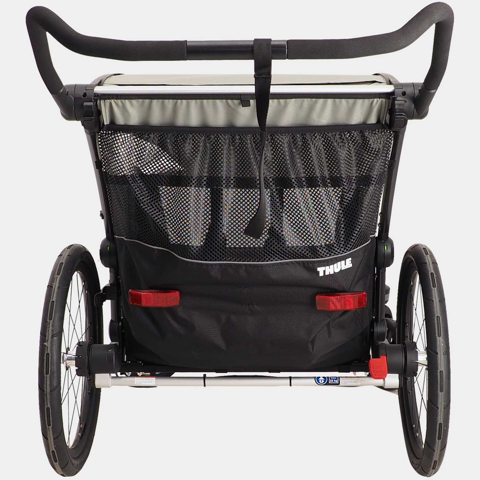  Przyczepka Chariot Lite 2-Bike z mocowaniem do wózka – niebieska