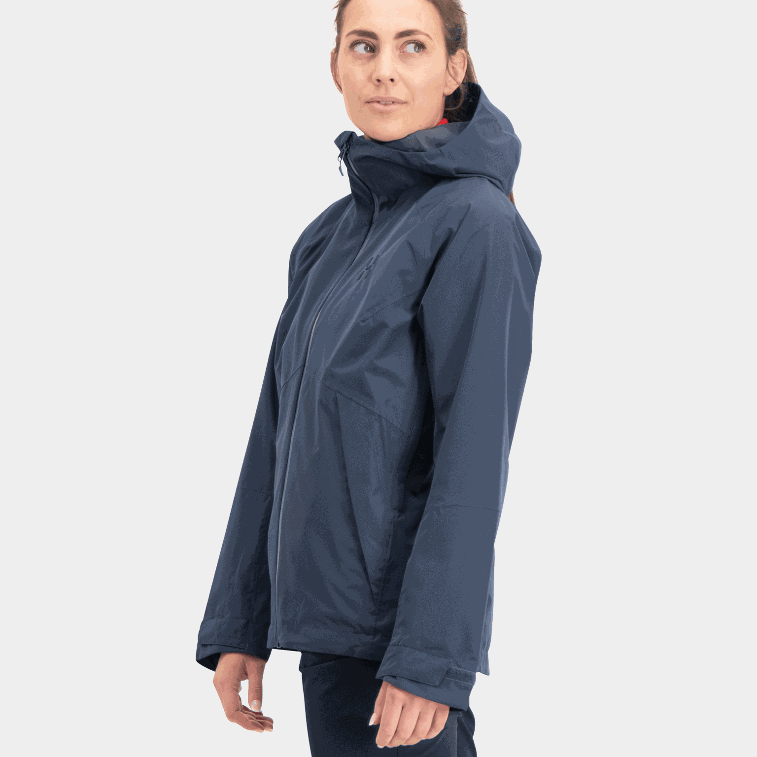 Jaqueta Zed, jaqueta feminina impermeável - azul