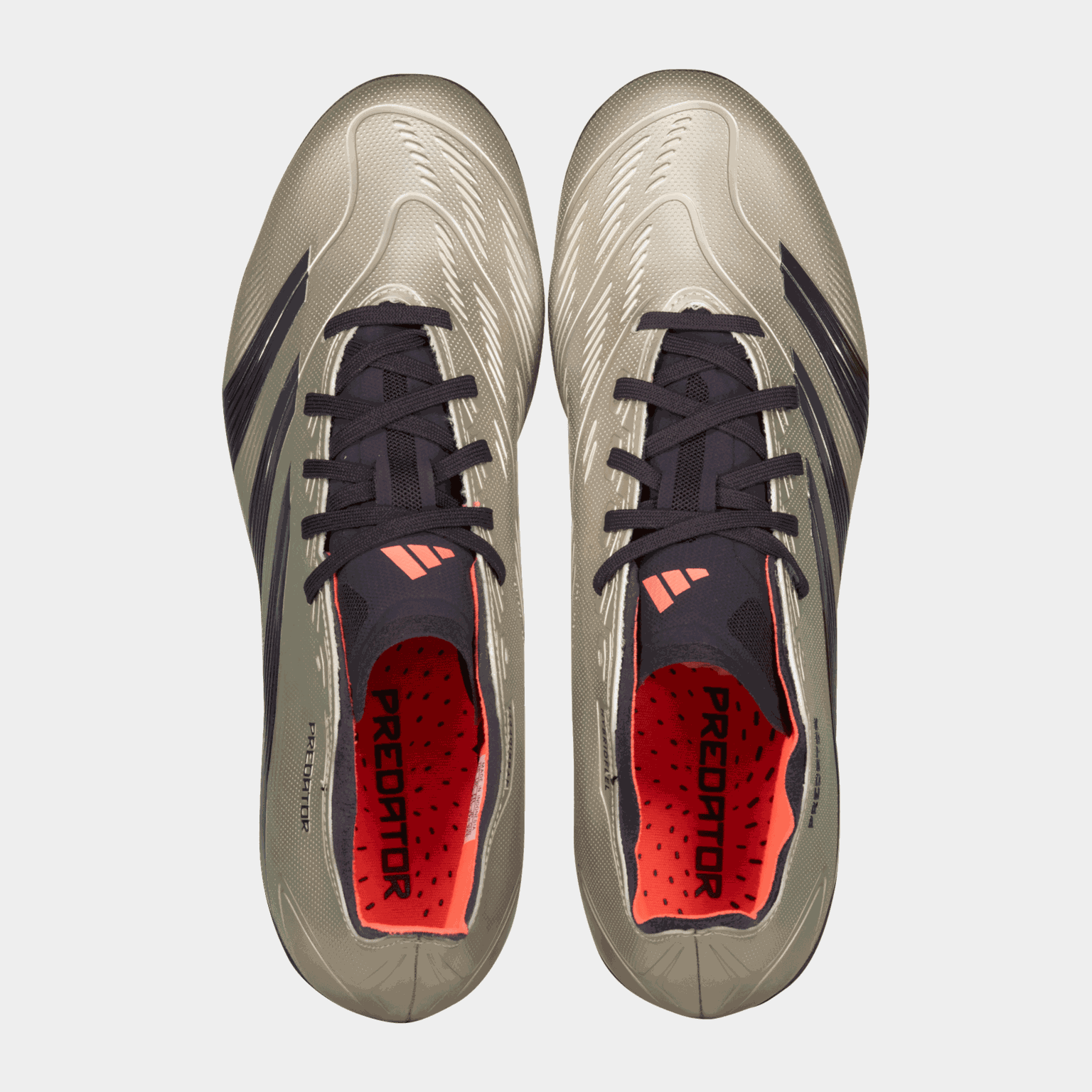 Scarpe da calcio Predator League MG Q4 24, unisex, per campi in erba naturale e sintetica – Argento