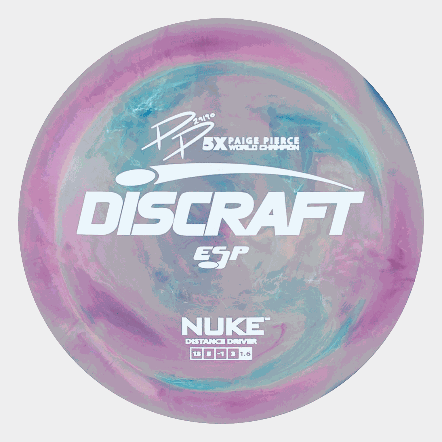  Dysk do driverów ESP Nuke (170-176 g) – różne kolory, driver, disc golf – wielokolorowy