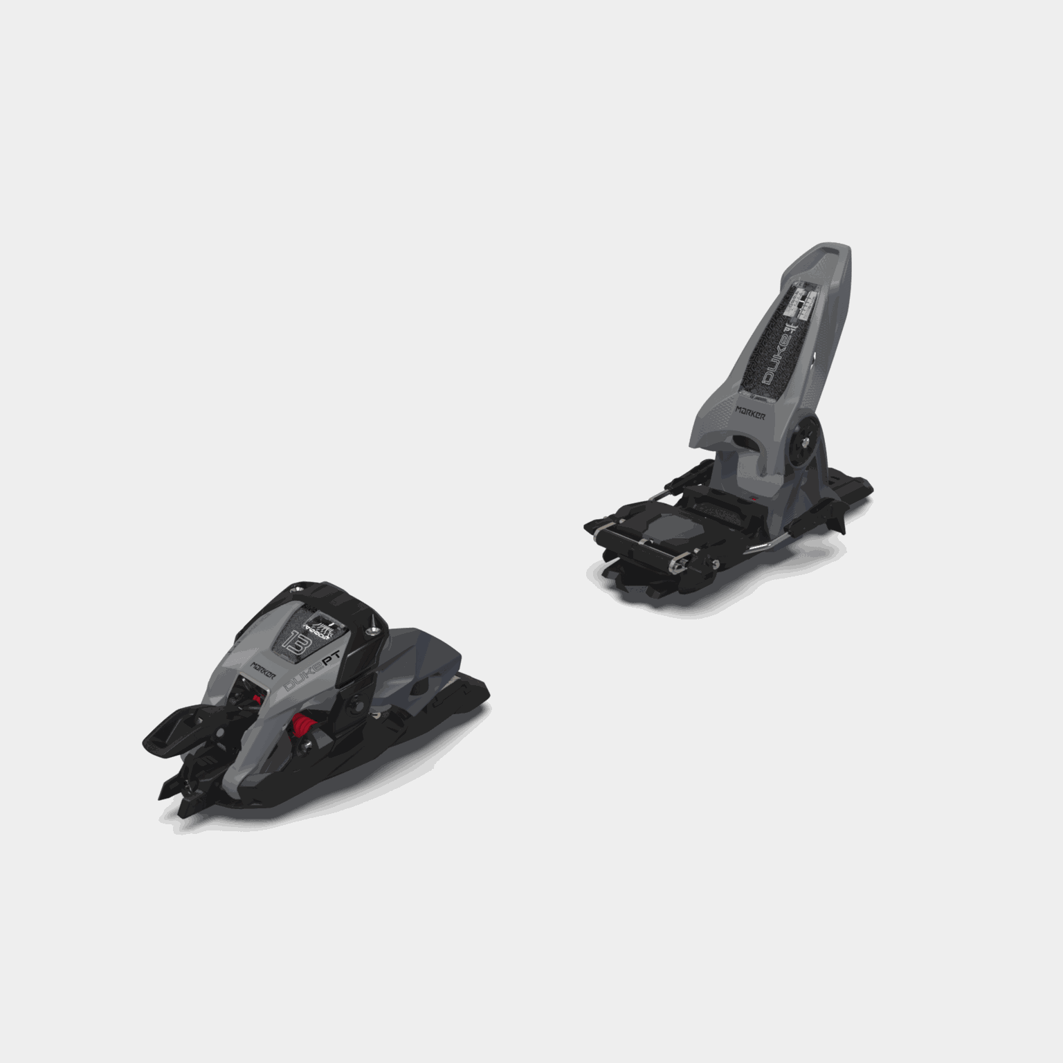 Fixation freeride Duke PT 13 100 mm 24/25, unisexe - Grise