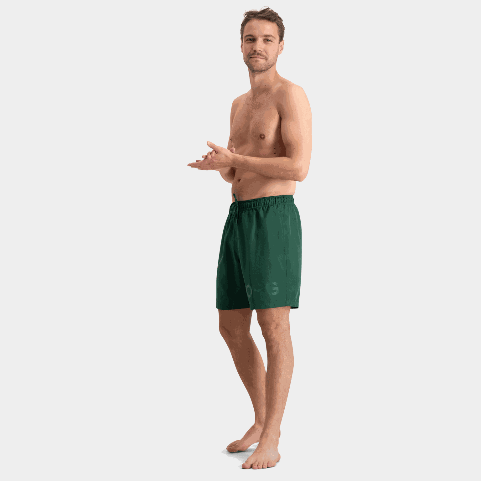 Borg Swim Shorts, badeshorts, herre - Grønn