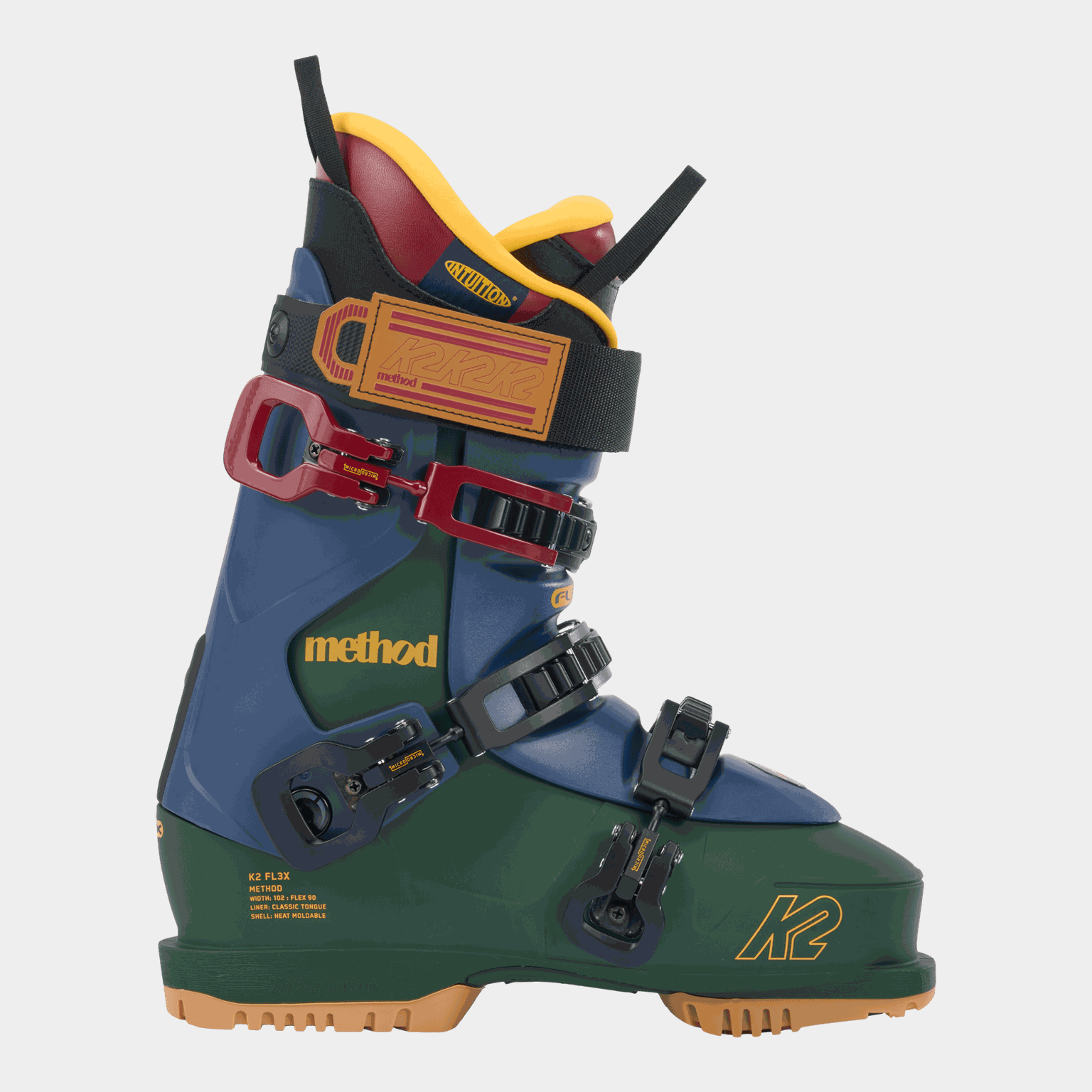 Alpine Freestyle Boots Method 23/24, alpinstøvel, herre - Grønn