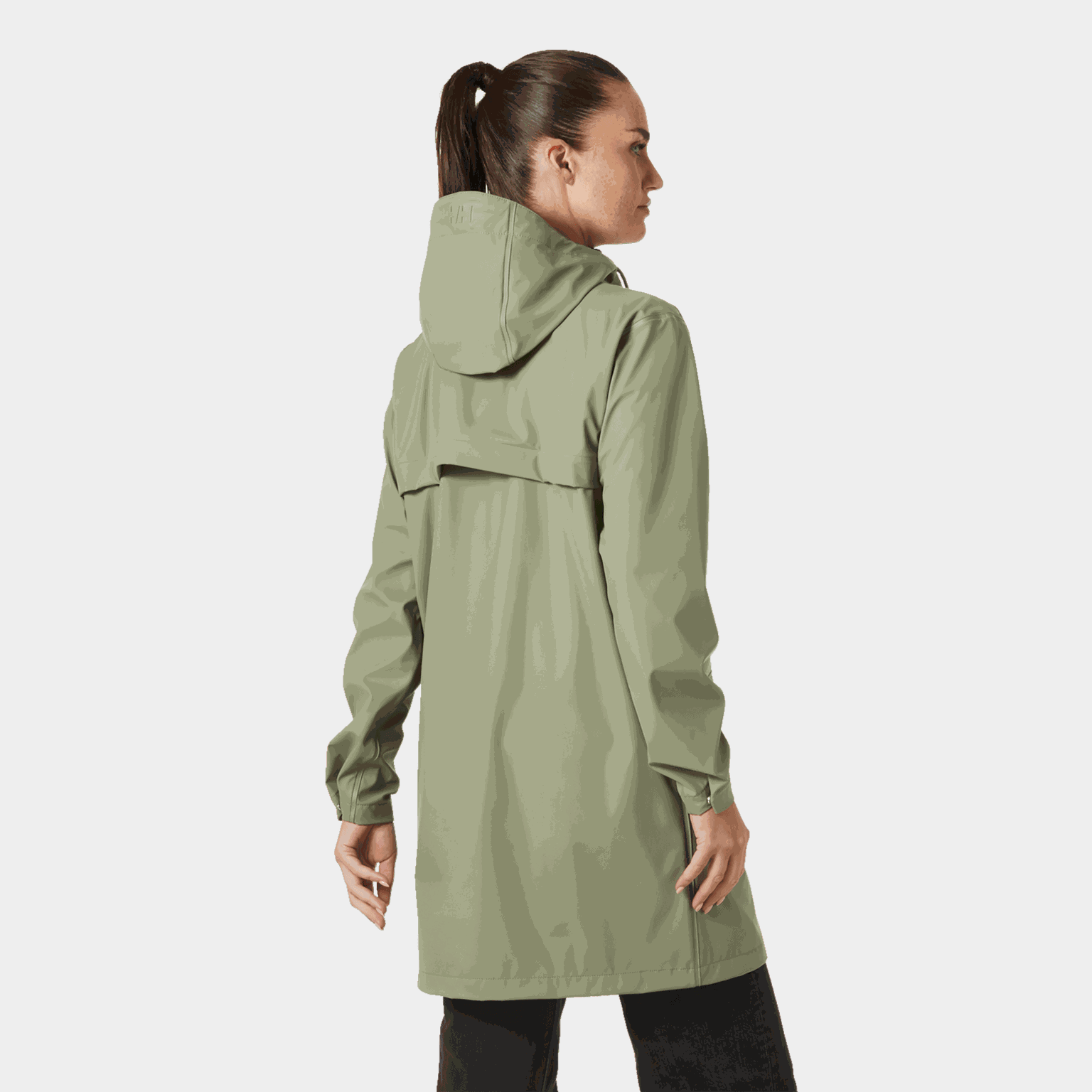 Moss Raincoat, regnjakke, dame - Grønn