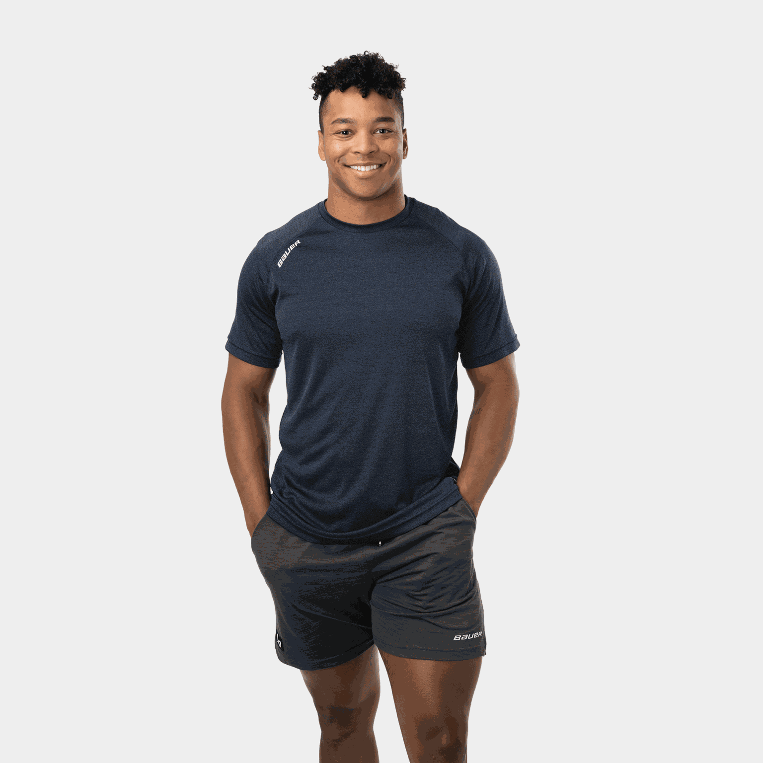  Bauer Team S24/25 rövid ujjú edzőpóló, idősebb korosztály számára készült modell.