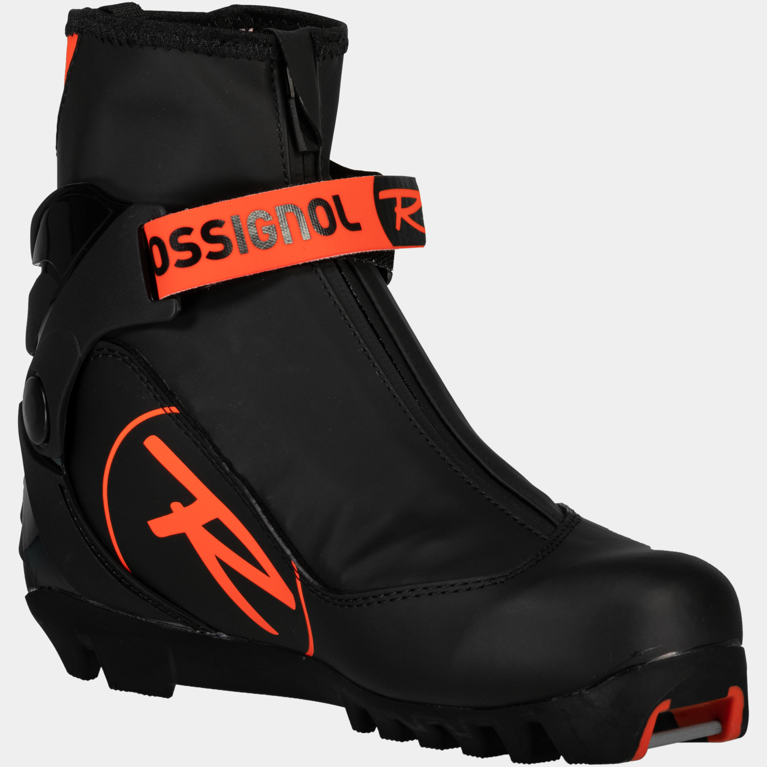 Bottes de ski de fond Comp Jr Combi 23/24, chaussure combinée pour enfants/juniors – Noires