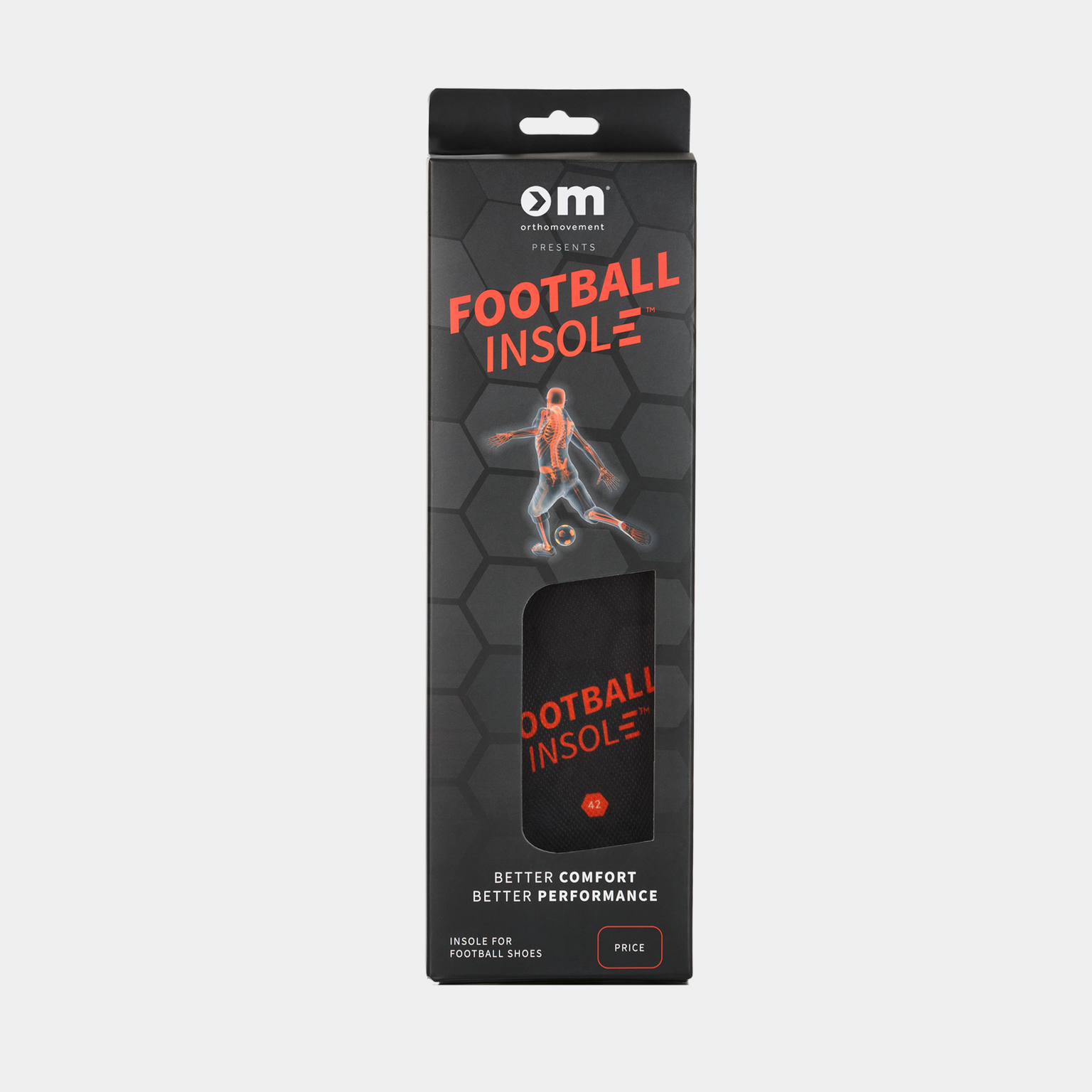  Inlegzool voor voetbalschoenen, inlegzool voor voetbalschoenen – zwart