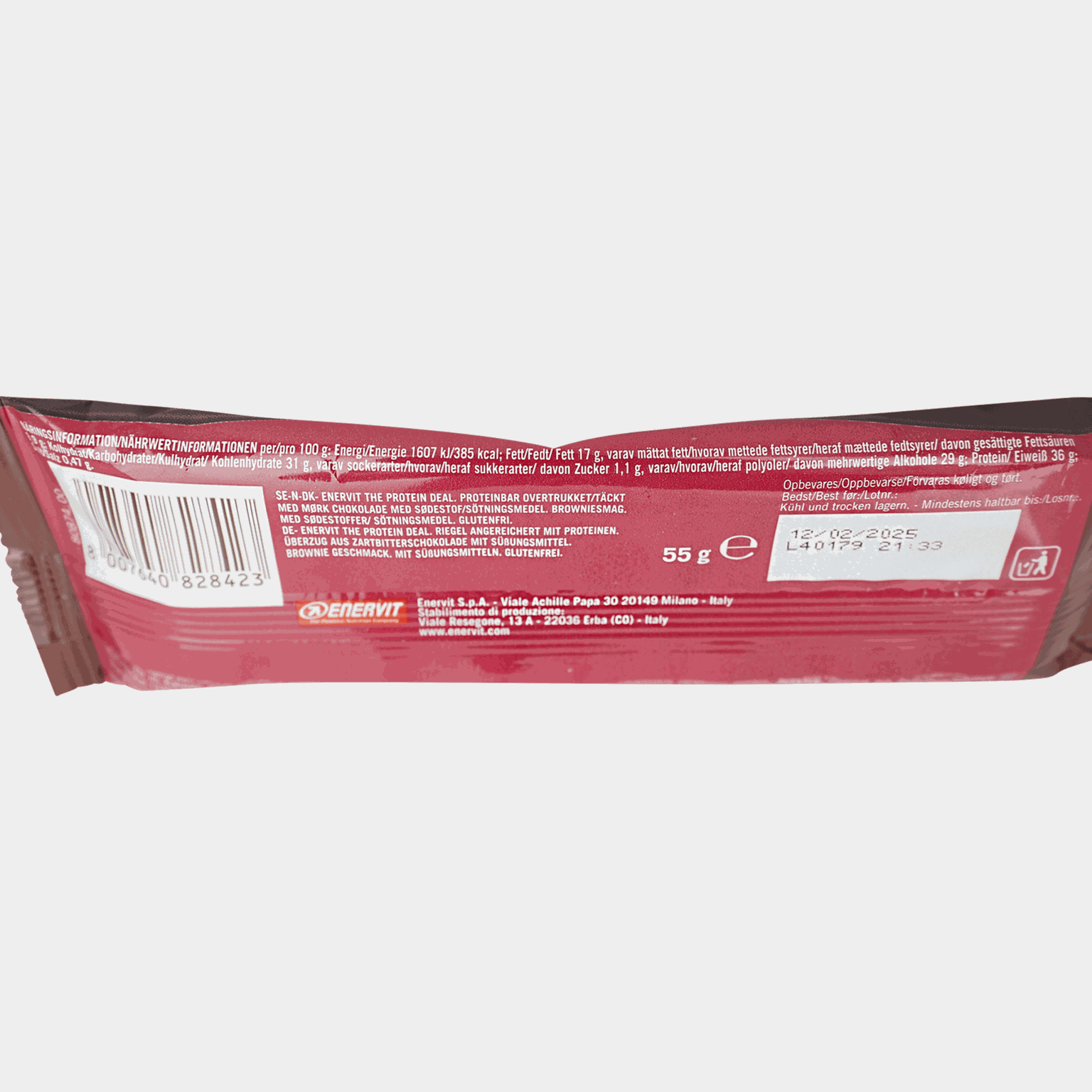  Fehérje brownie 55 g, Fehérjeszelet -