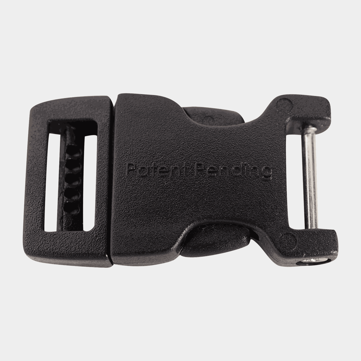 Klamra boczna 15 mm, 1 bolec, czarna, klips zamienny – czarna