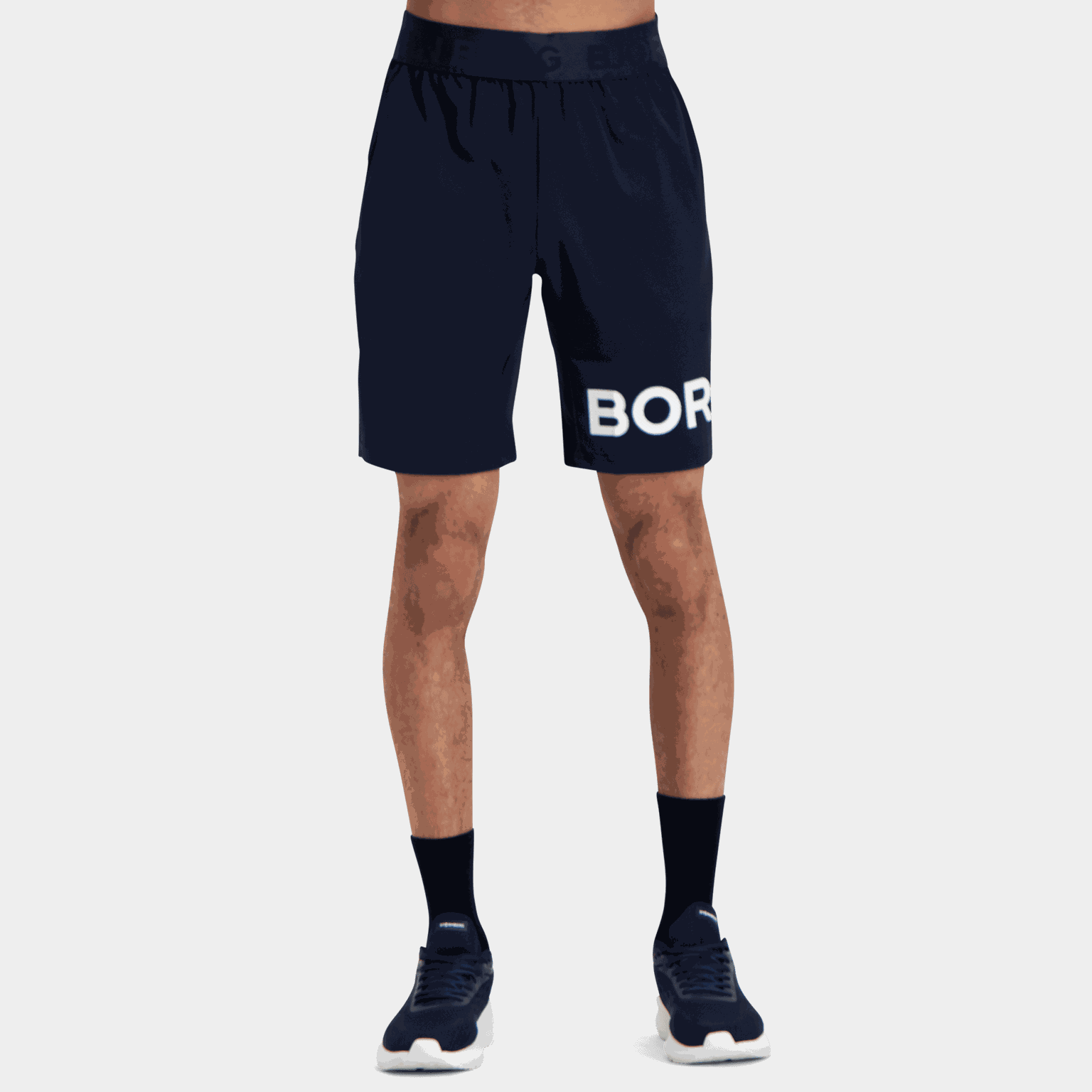 Borg Shorts, treningsshorts, herre - Mørk blå