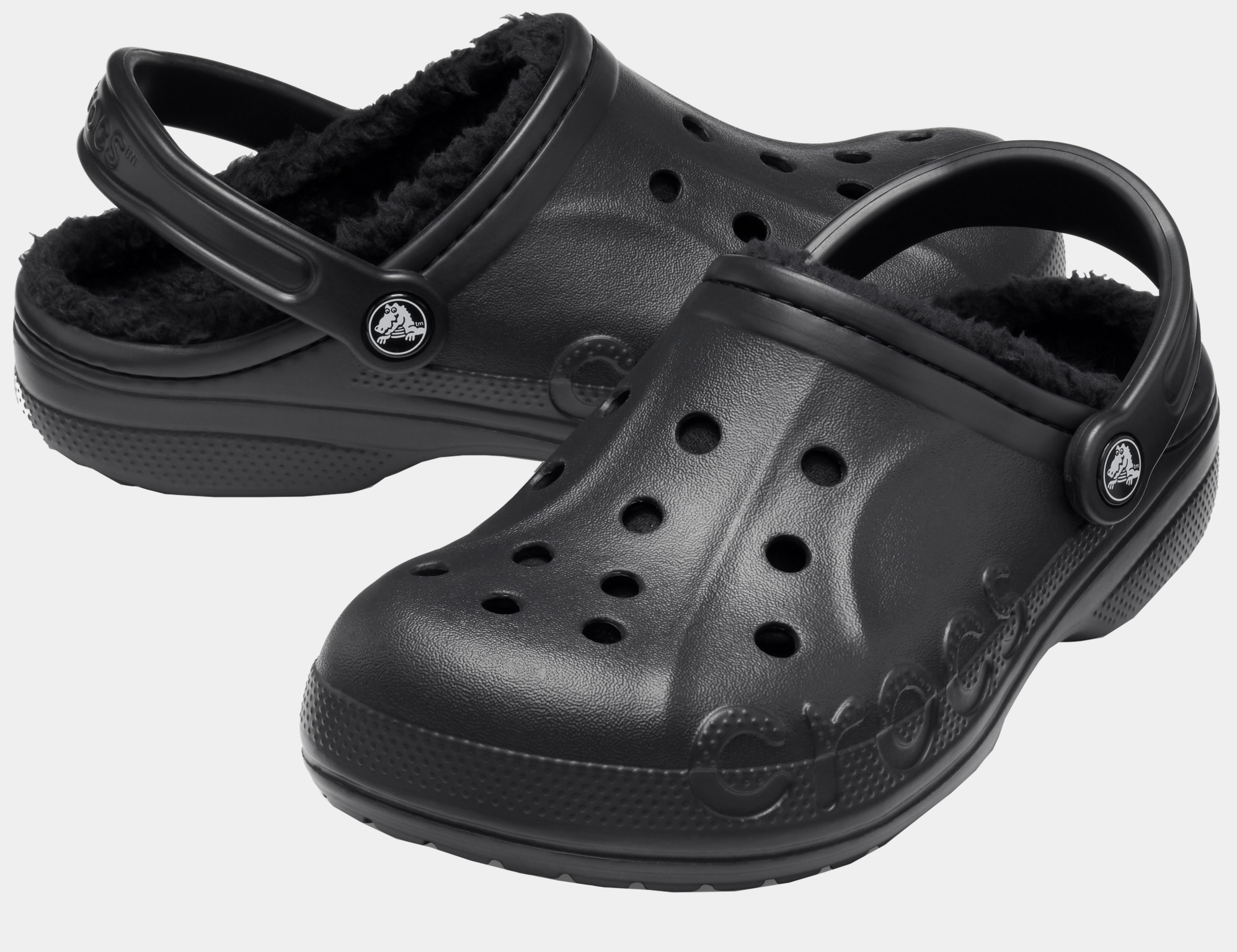  Crocs Baya Unisex klompen met voering - Zwart