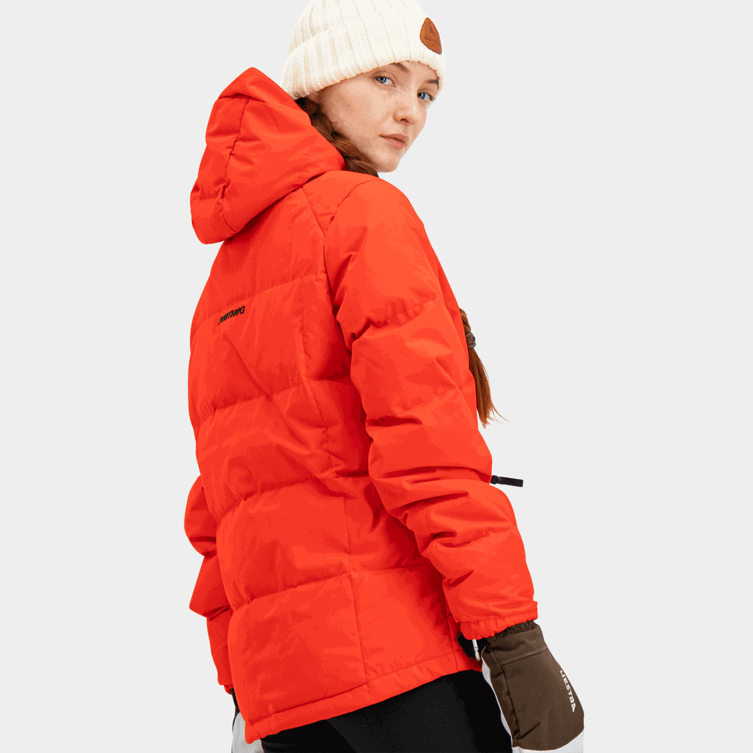  Jaqueta feminina com isolamento Northug Beito 22/23 - vermelha
