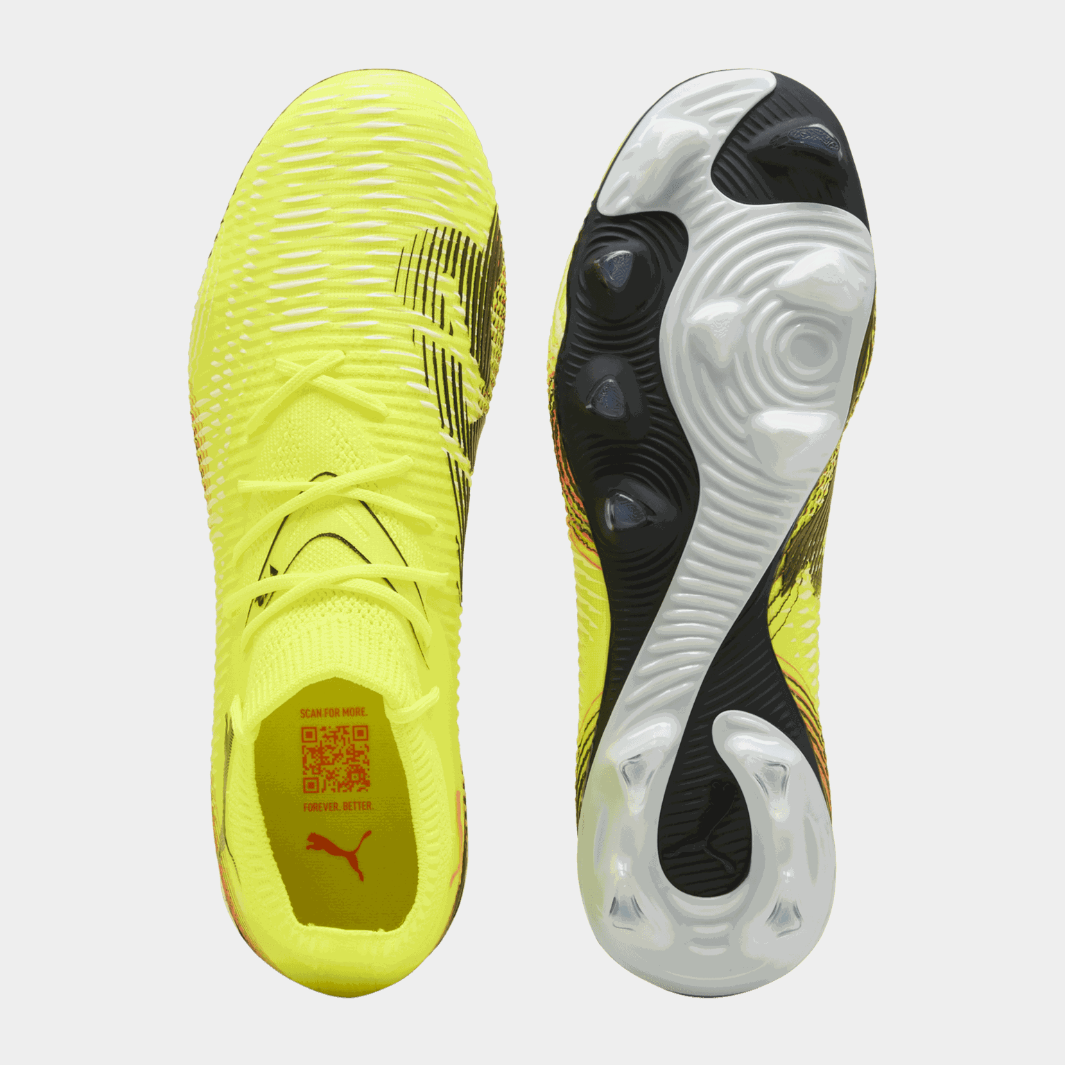 Damskie buty piłkarskie FUTURE 8 Match FG/AG Q2 25 do gry na trawie naturalnej i sztucznej - żółte