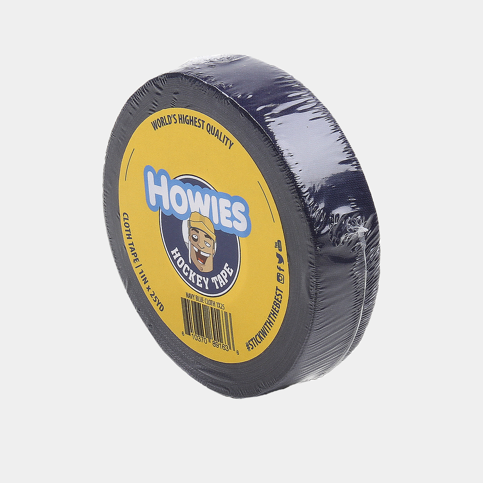 Howies Hockeytape 24mm X 23m 23/24, hockeyteip - Svart