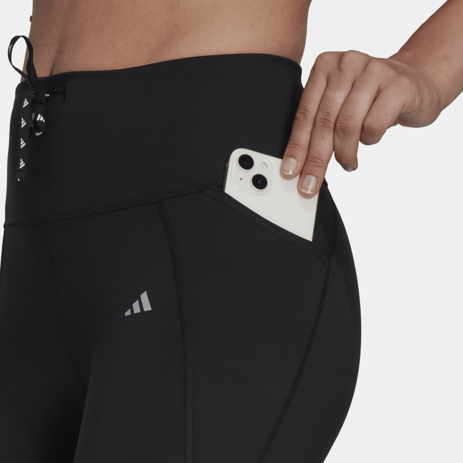  Damskie legginsy do biegania Running Essentials – czarne