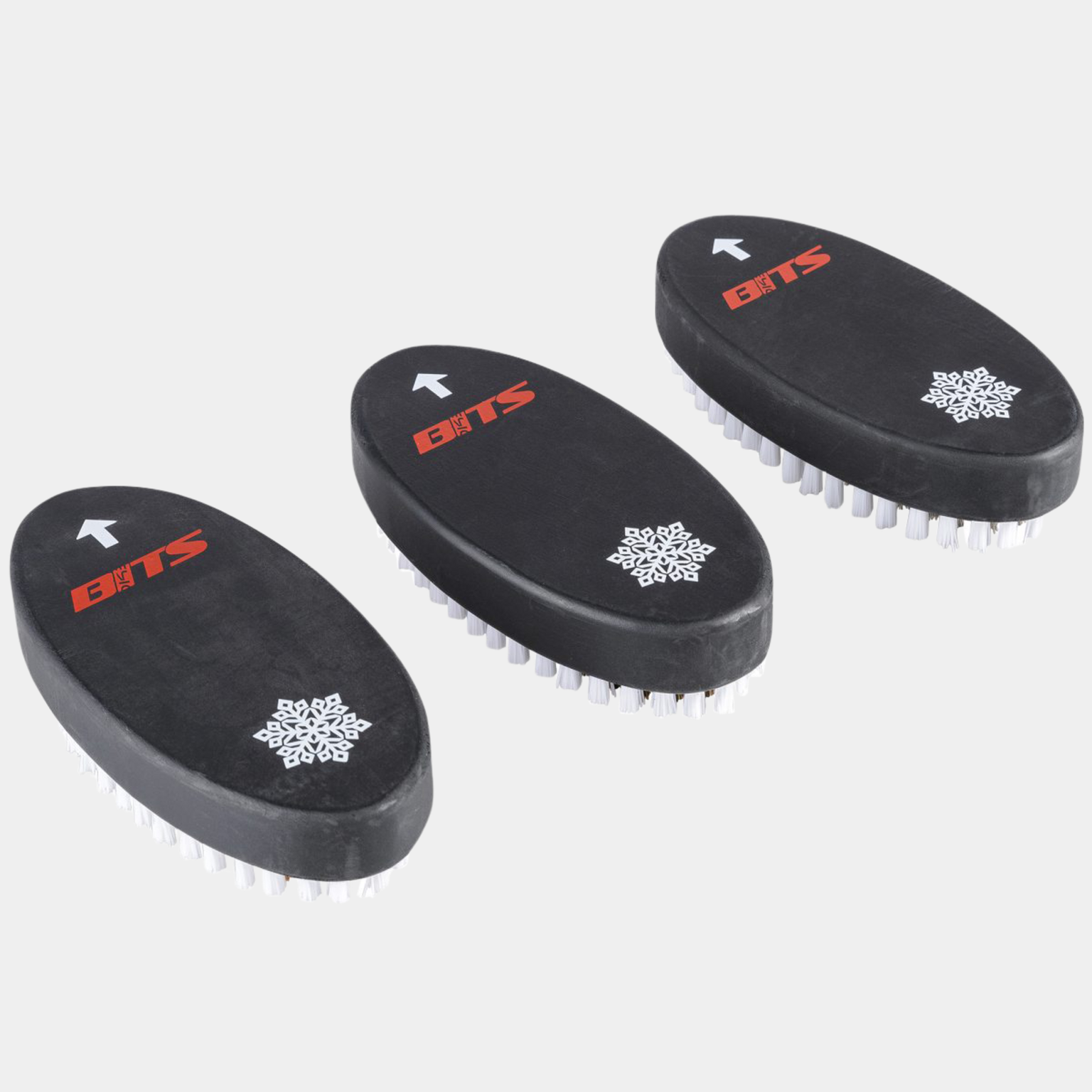 Conjunto de escovas de viagem Waxline Bits, 3 peças (24/25), conjunto de escovas para esqui -