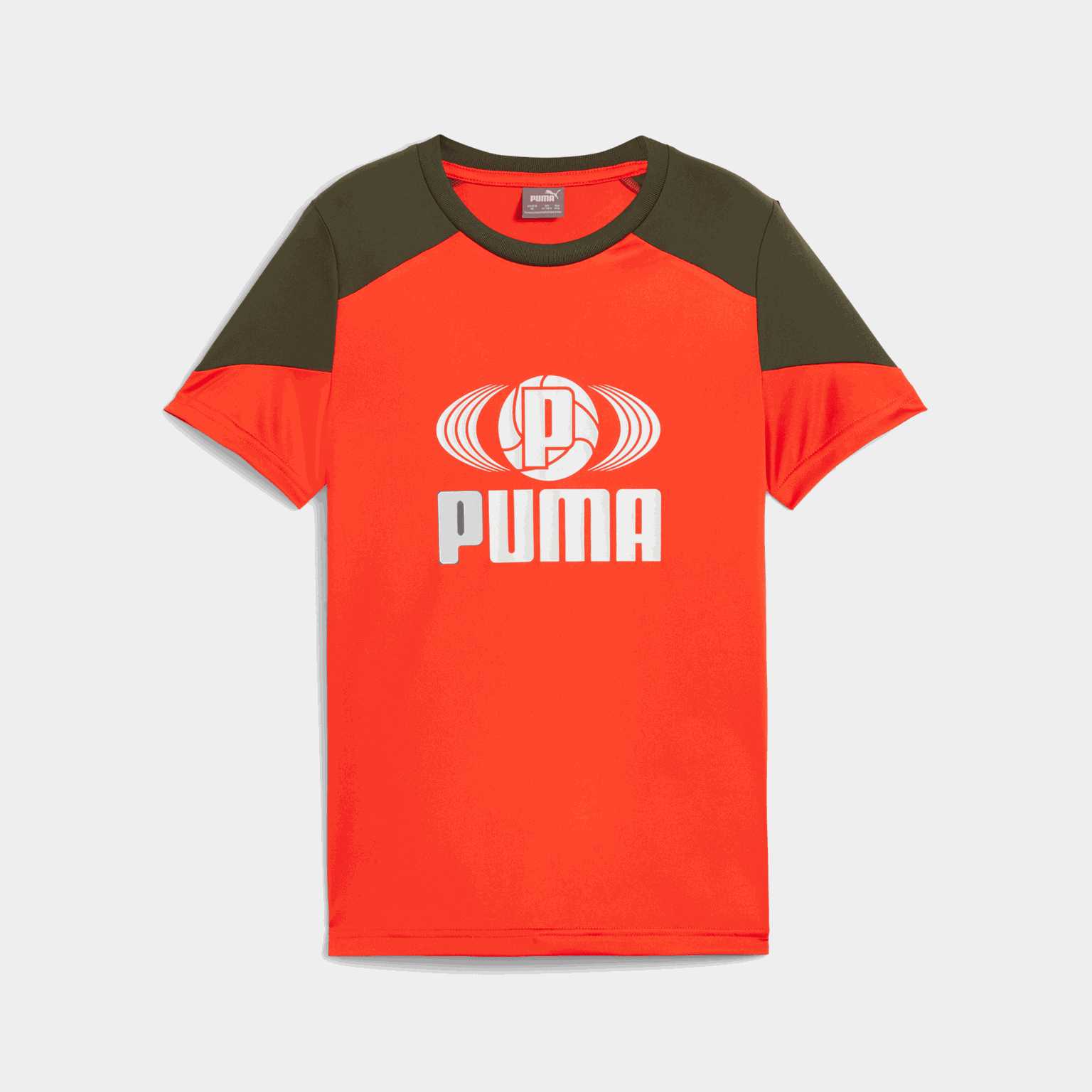 Active Sports Polye Tee, t-skjorte, junior - Rød