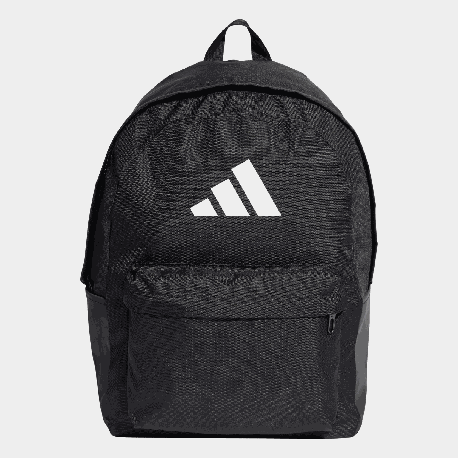 Zaino classico con logo a 3 strisce, nero