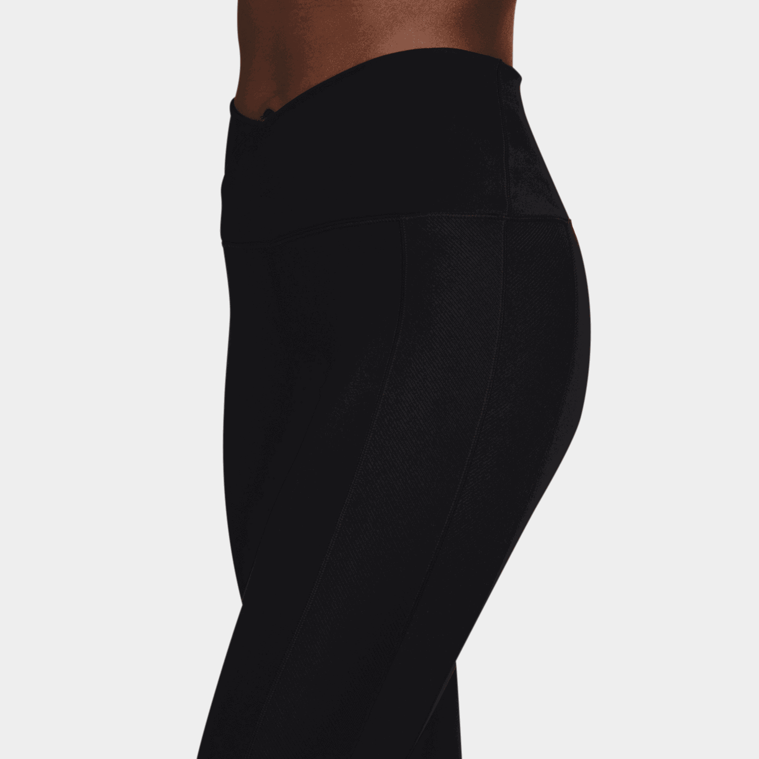 One Wrap High-Waisted Tight, treningstights, dame - Svart