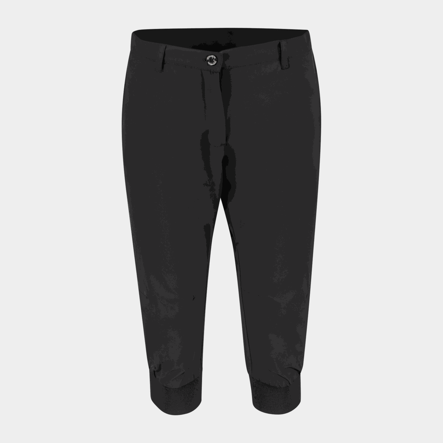 Langefjord Recycled Capri W, shorts, dame - Svart