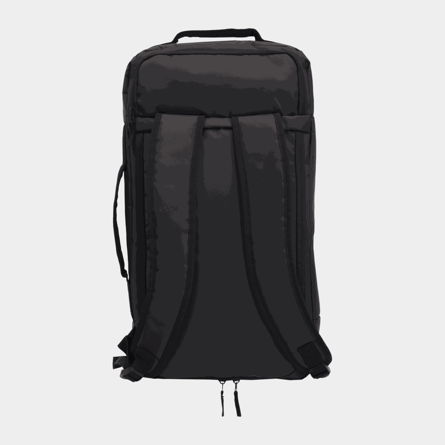  Mochila de viagem tamanho XXL com volume de 35 litros, preta.