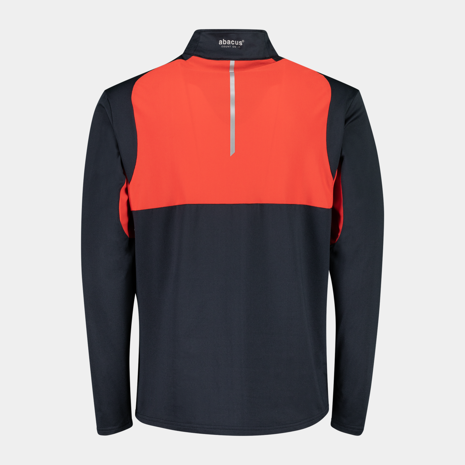 Sweter golfowy Westin męski z zamkiem do połowy – ciemnoniebieski