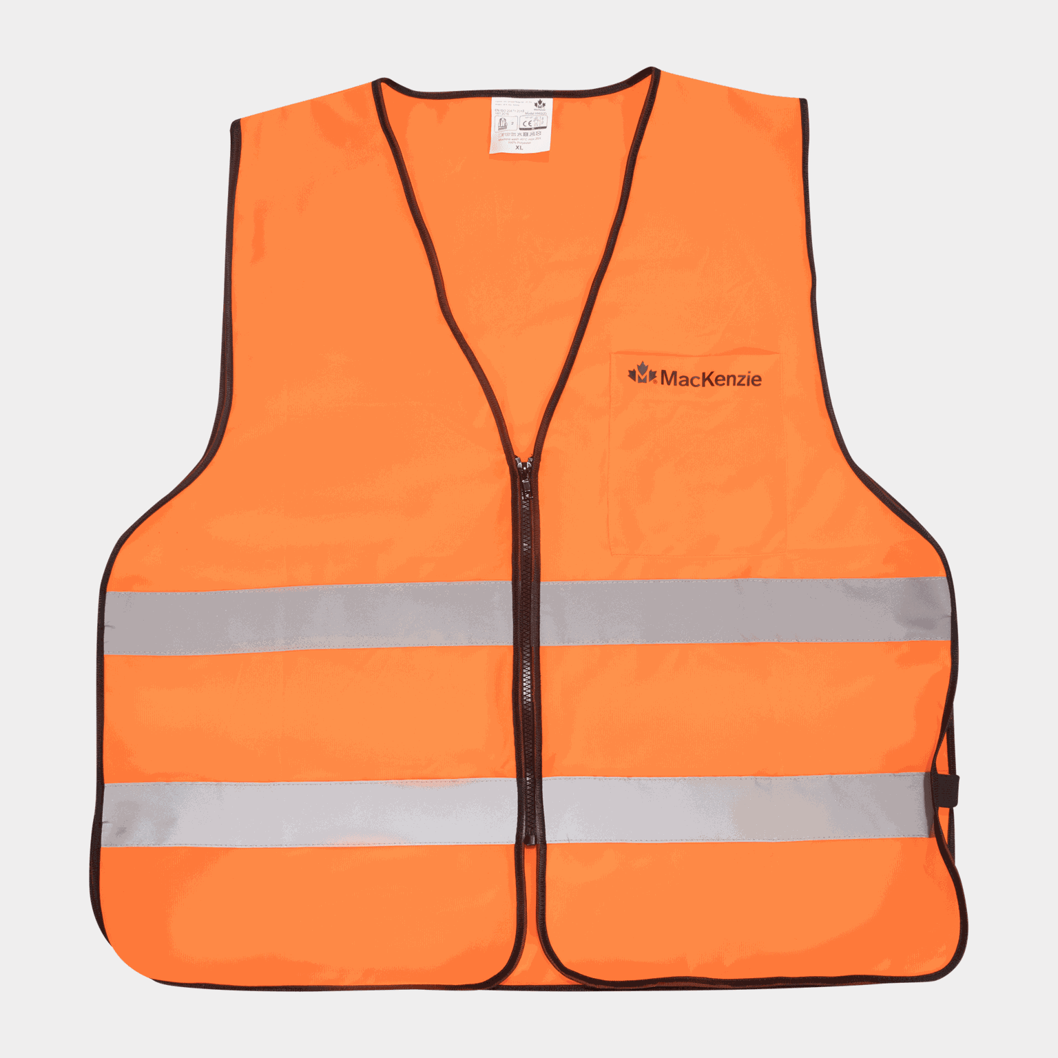  Chaleco de seguridad para caza, chaleco naranja de alta visibilidad, caza - Naranja