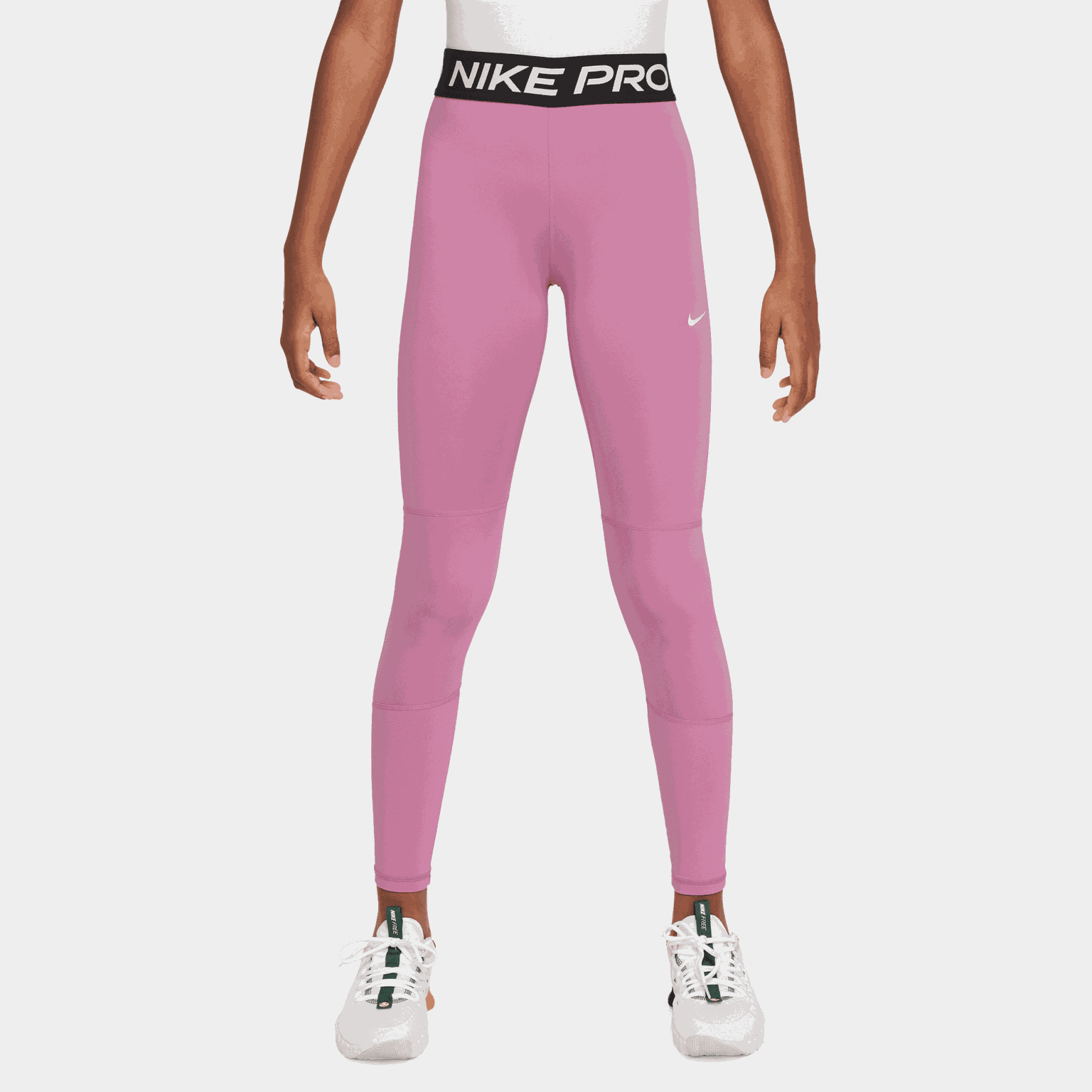  Nike Pro Dri-FIT Junior trainingslegging - Roze