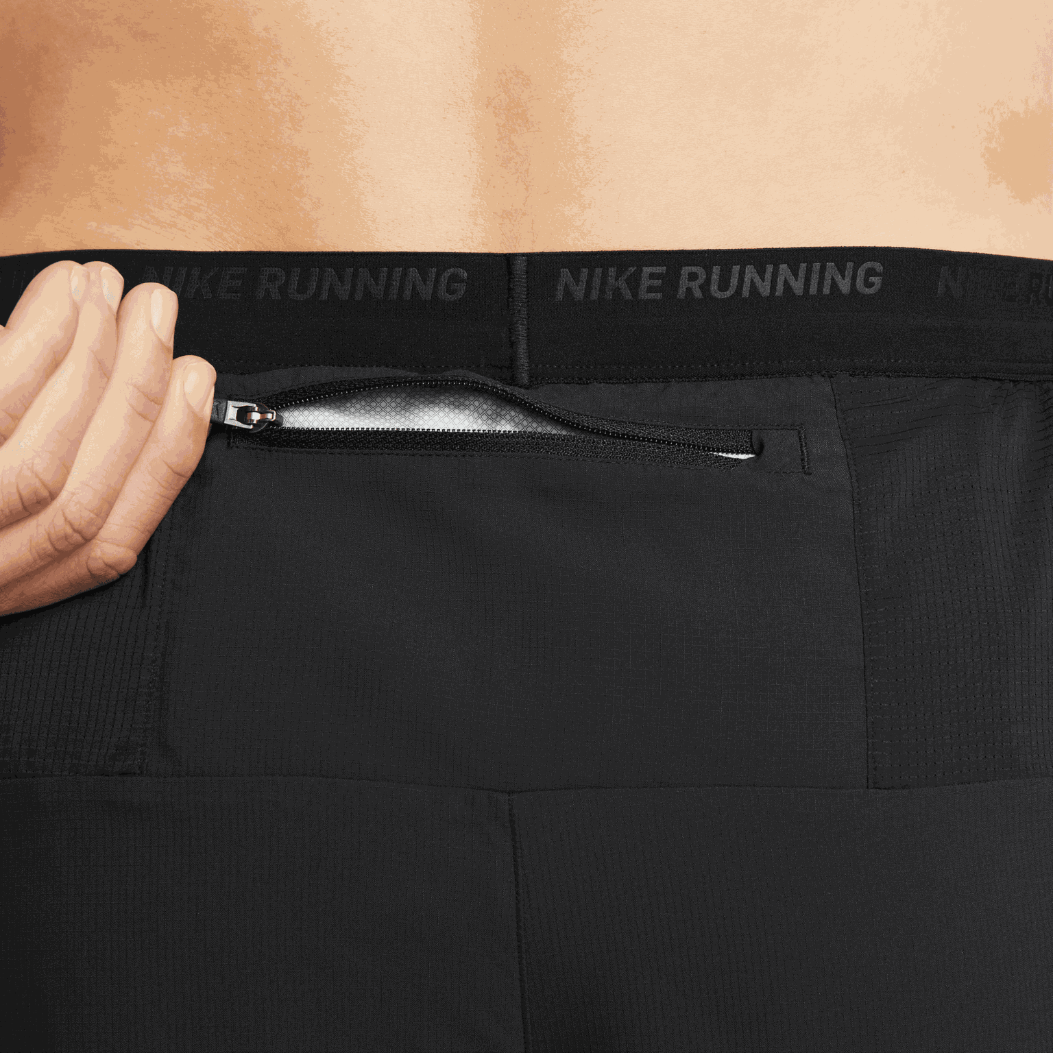 Dri-FIT Stride 7In Bf Short, løpeshorts, herre - Svart