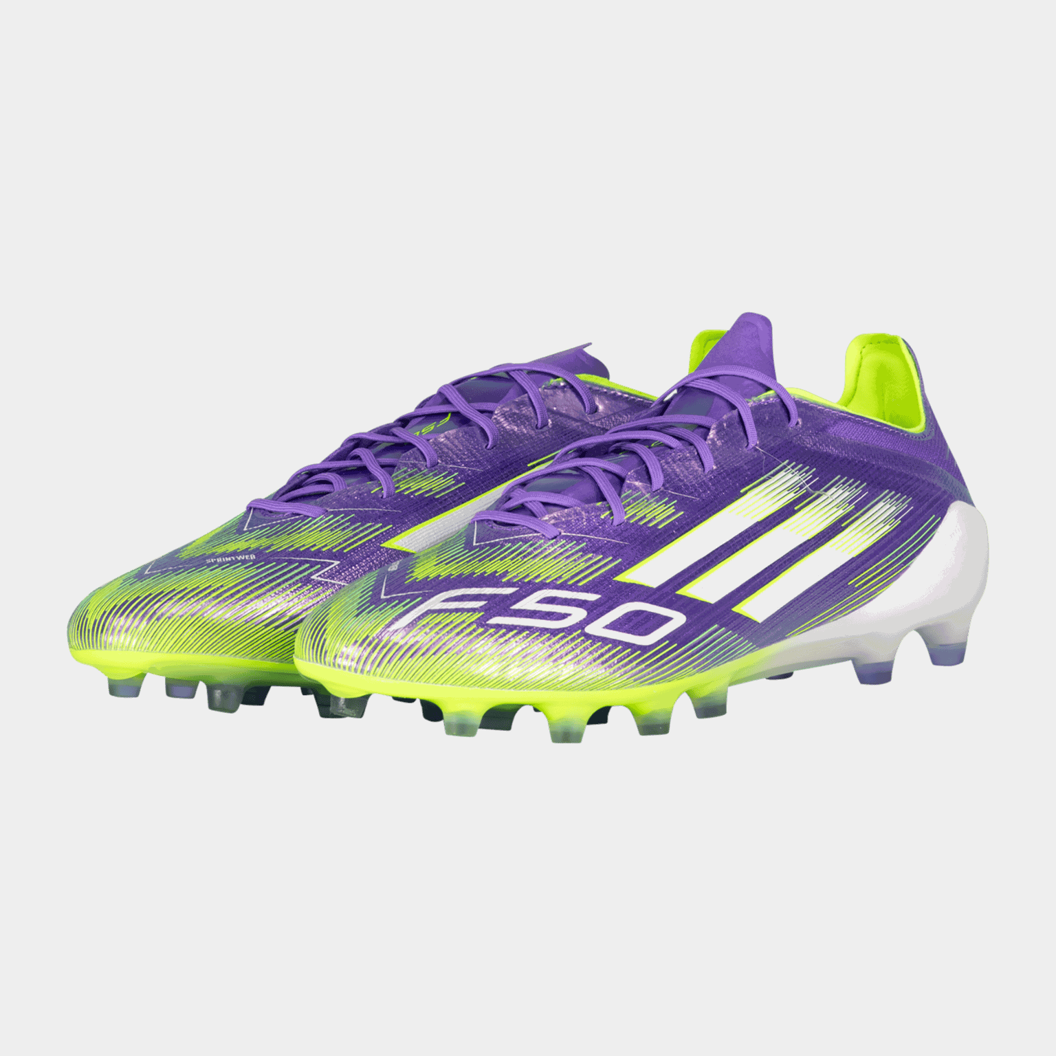  Unisex F50 Elite AG Q3 25 voetbalschoenen voor kunstgras - Paars