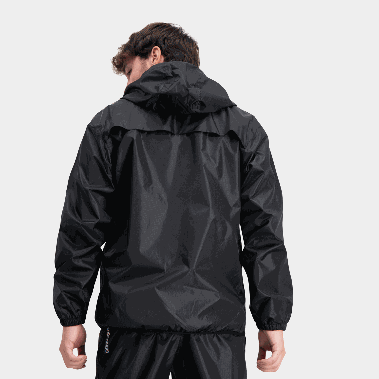 Dálki Packable Rain Set, regnsett, unisex - Svart