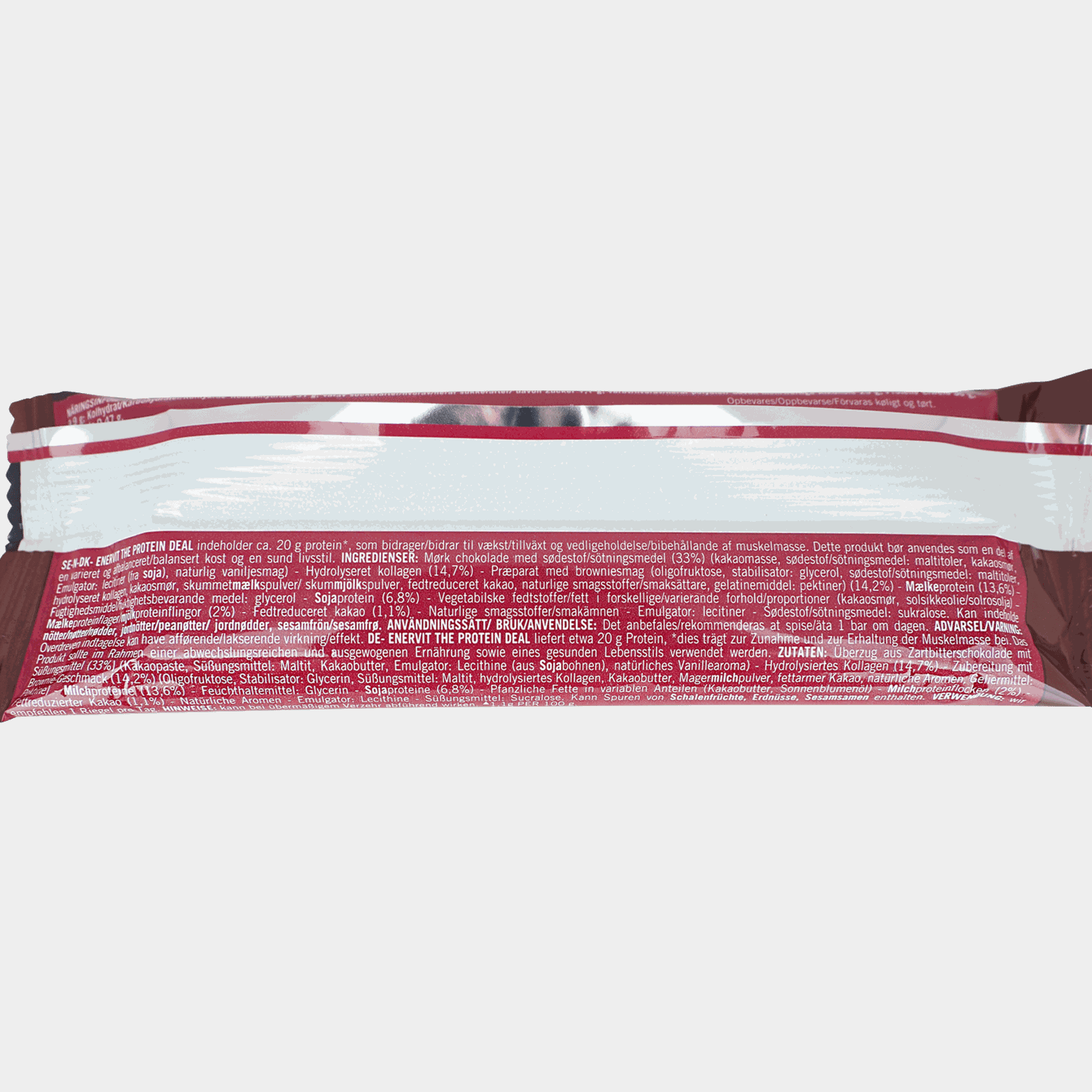 Brownie proteico 55 g, Barra de proteína -