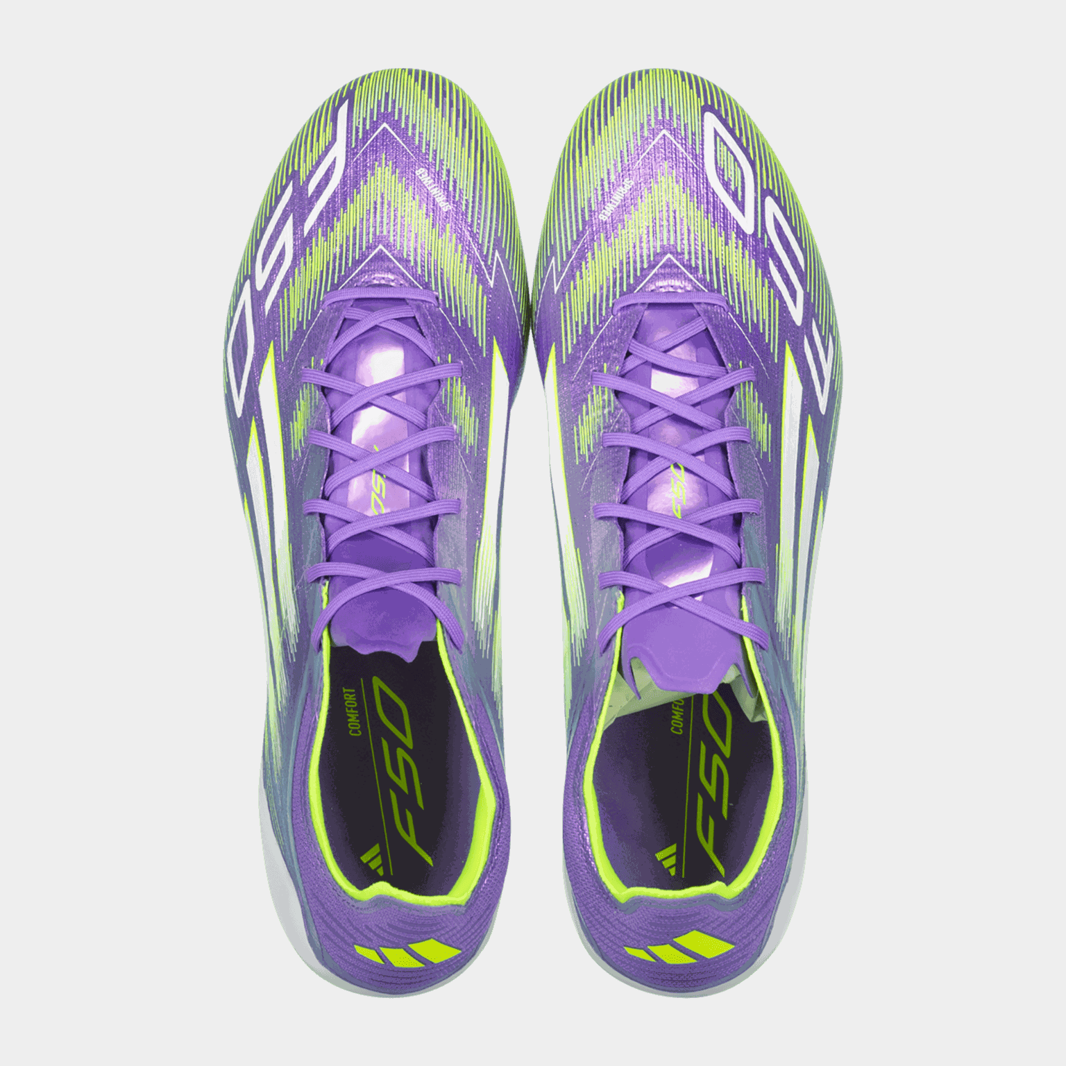  Unisex F50 Elite AG Q3 25 voetbalschoenen voor kunstgras - Paars