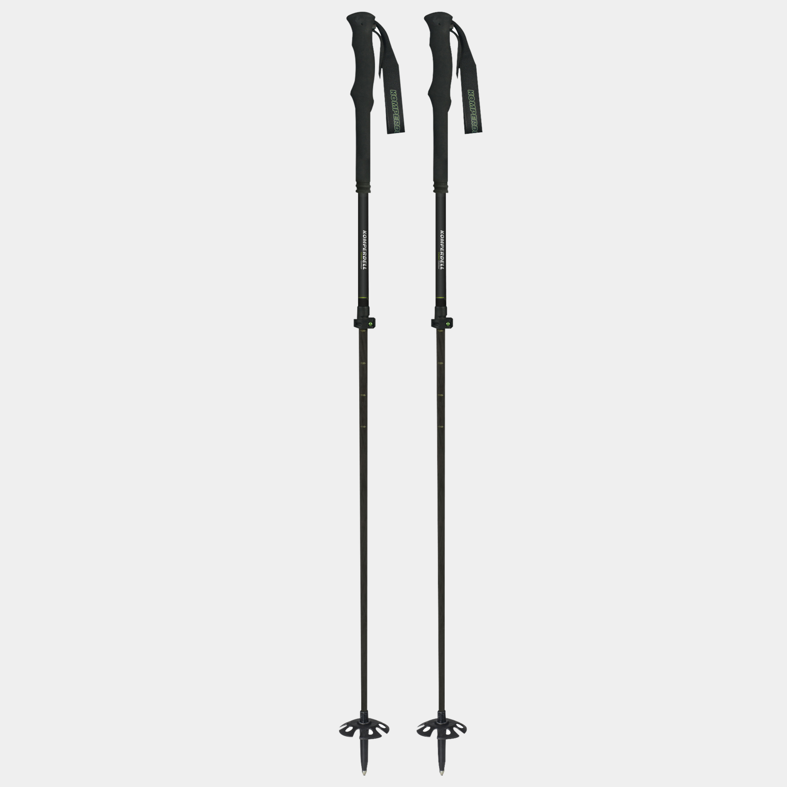 Adjustable Poles Contour Carbon 22/23, justerbar alpinstav, unisex - Svart