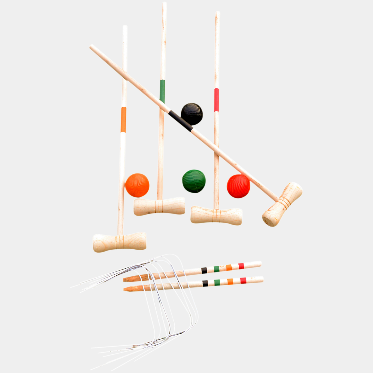 Croquet, krokket - Brun