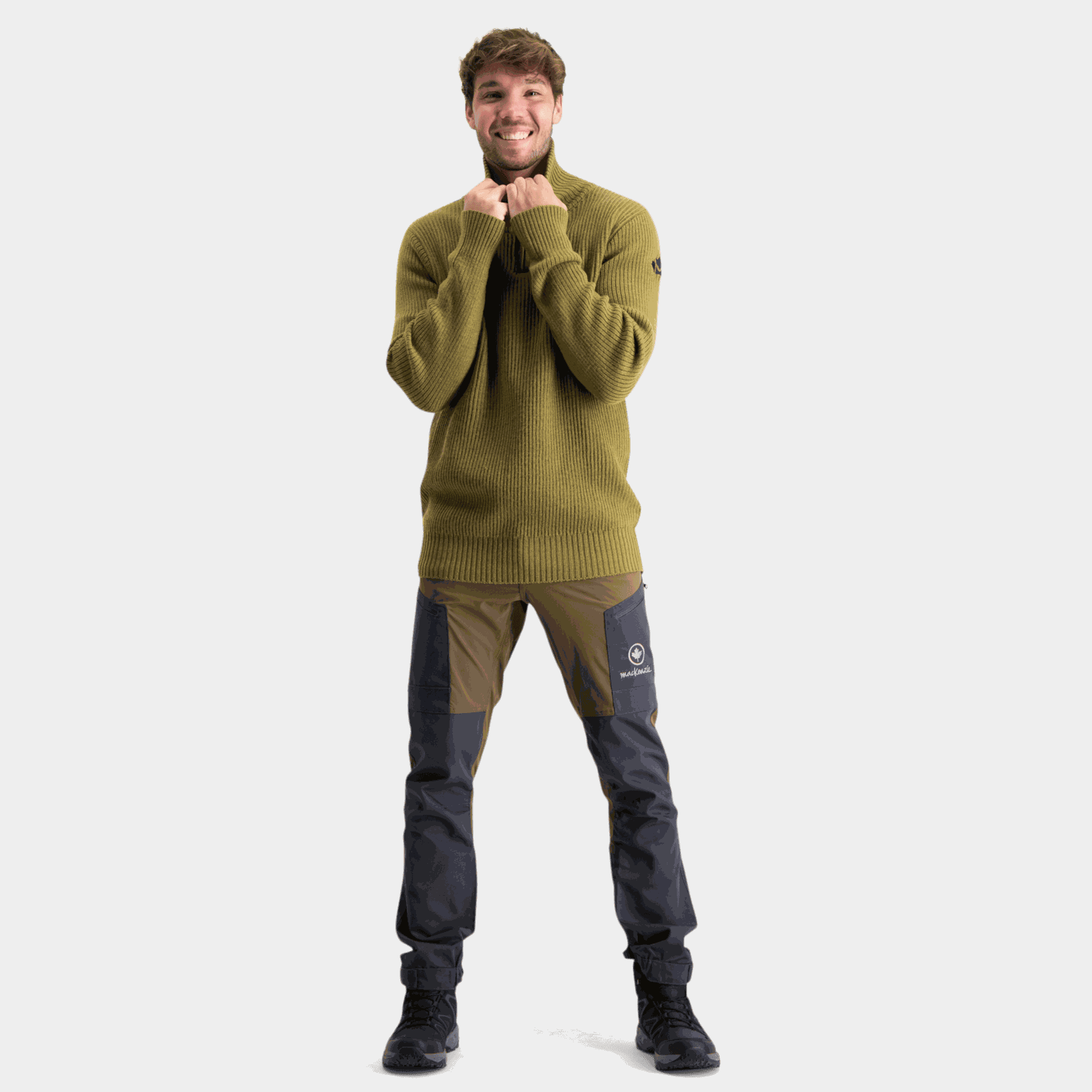  MacMillan gyapjúpulóver, gyapjúpulóver