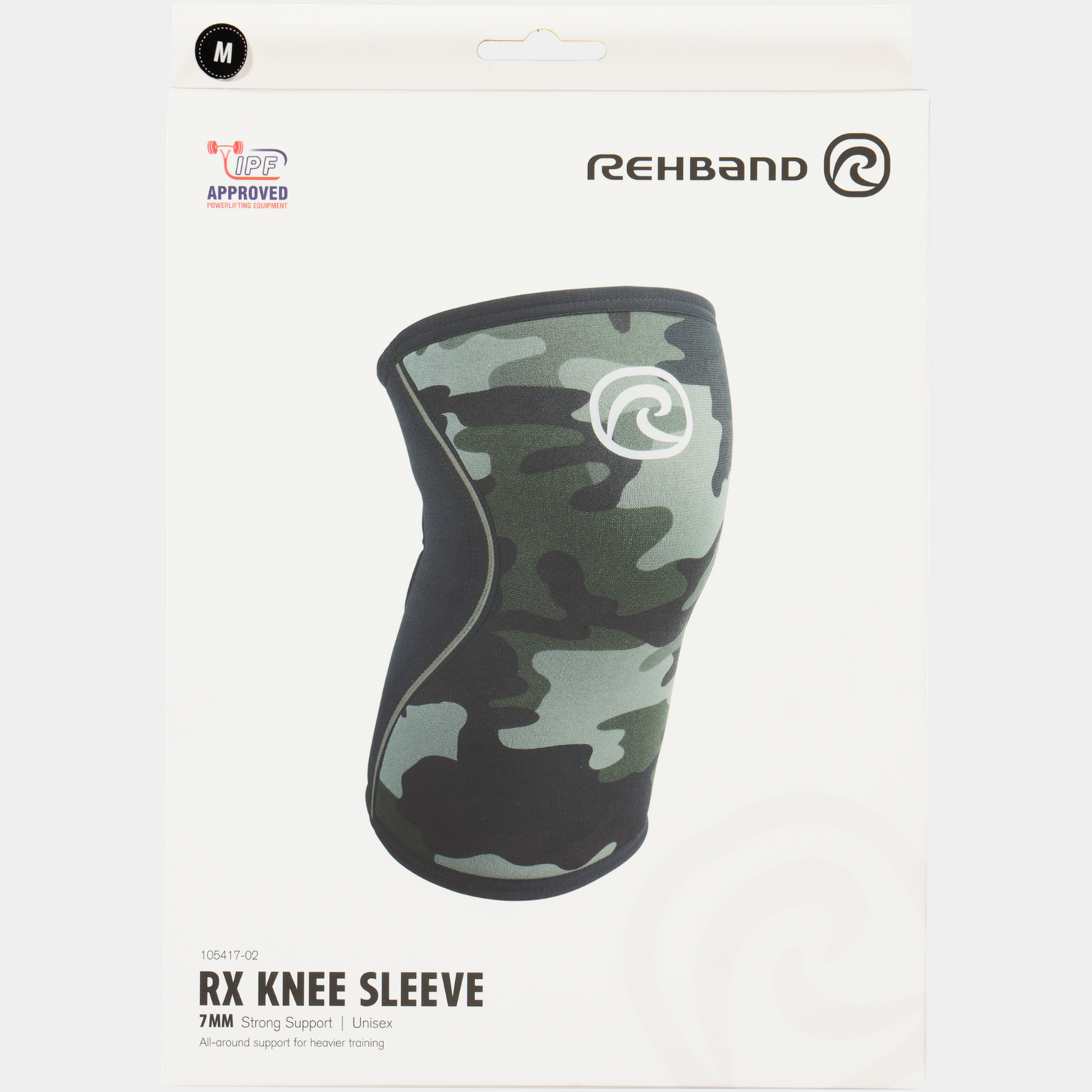  Kolenní bandáž Rx 7mm – zelená